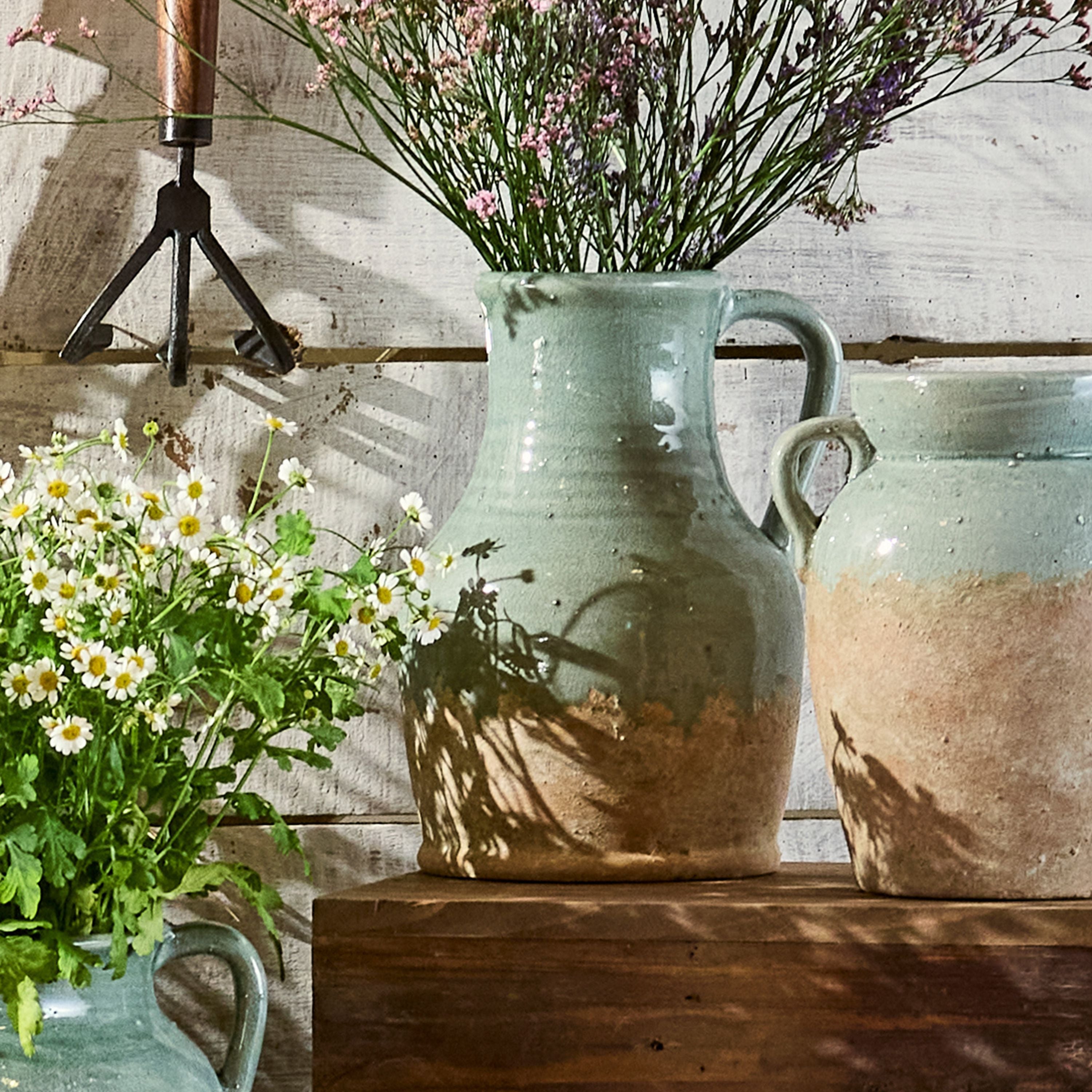 French Country Varese Jug Pale Blue