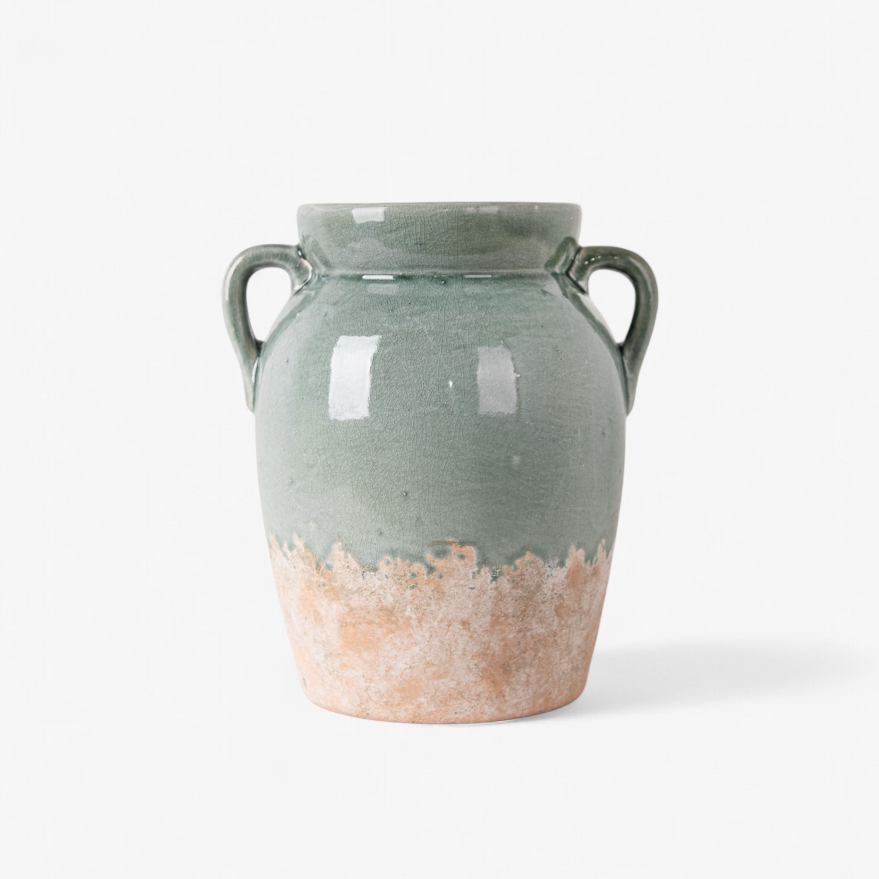 French Country Varese Vessel Tall Pale Blue