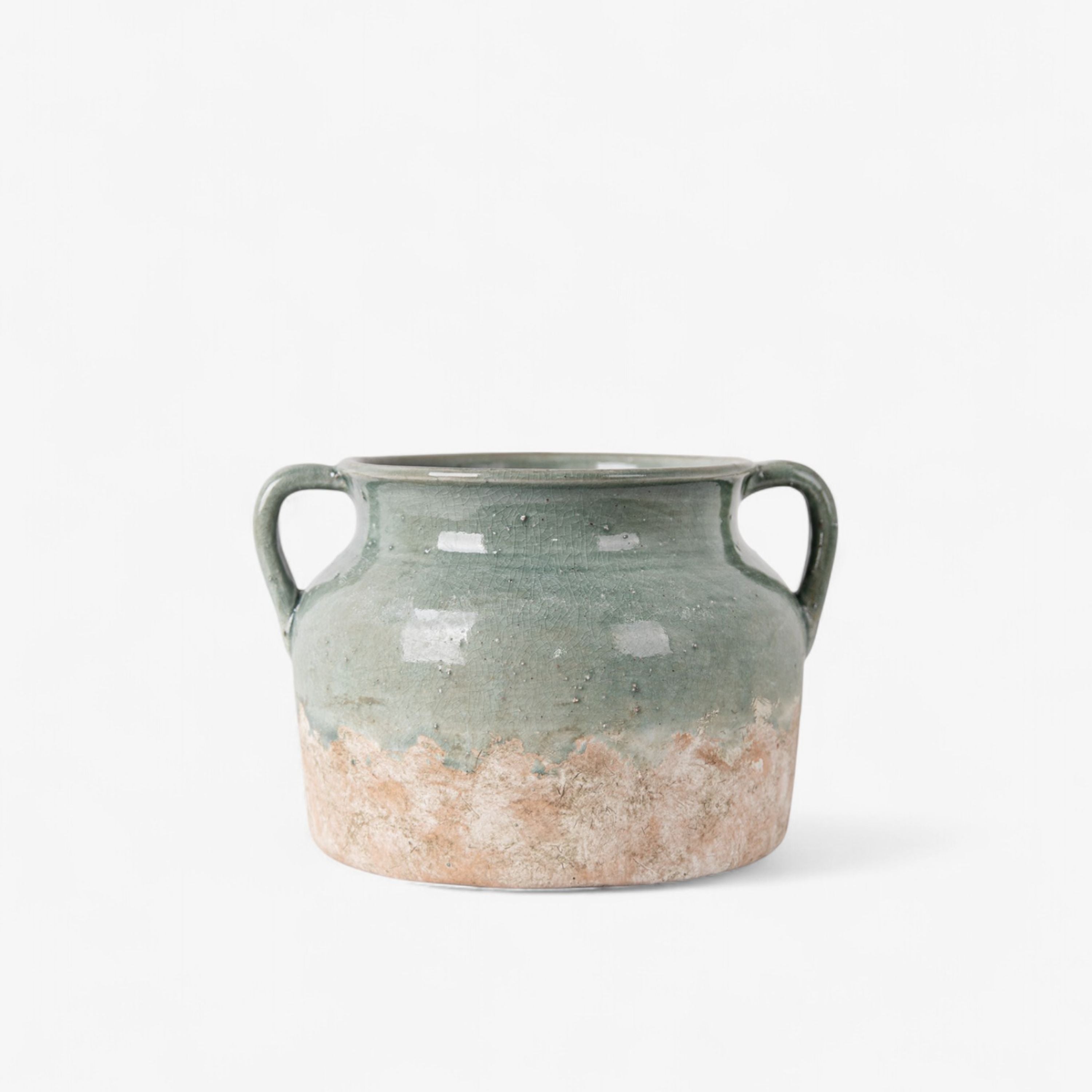 French Country Varese Vessel Wide Pale Blue