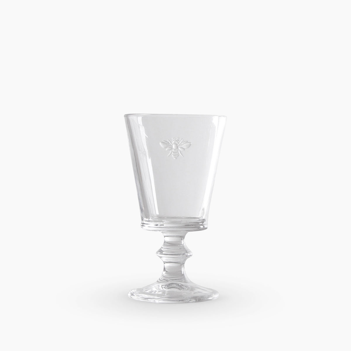 French Country French Bee Wine Goblet