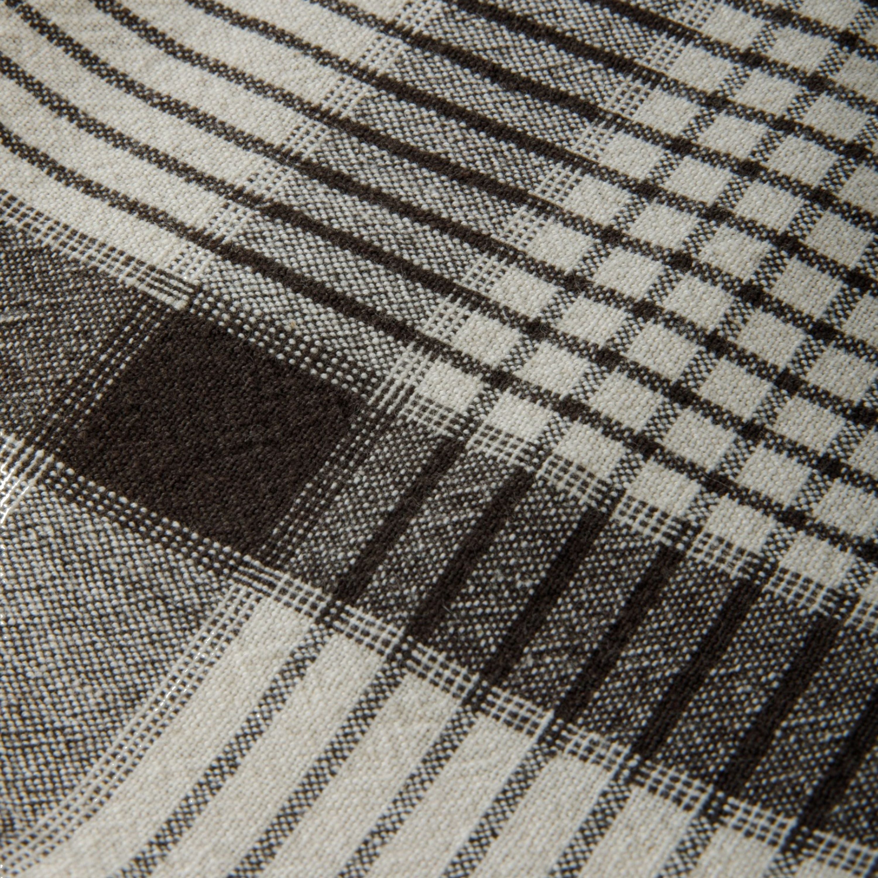 French Country Utility Check Tea Towel