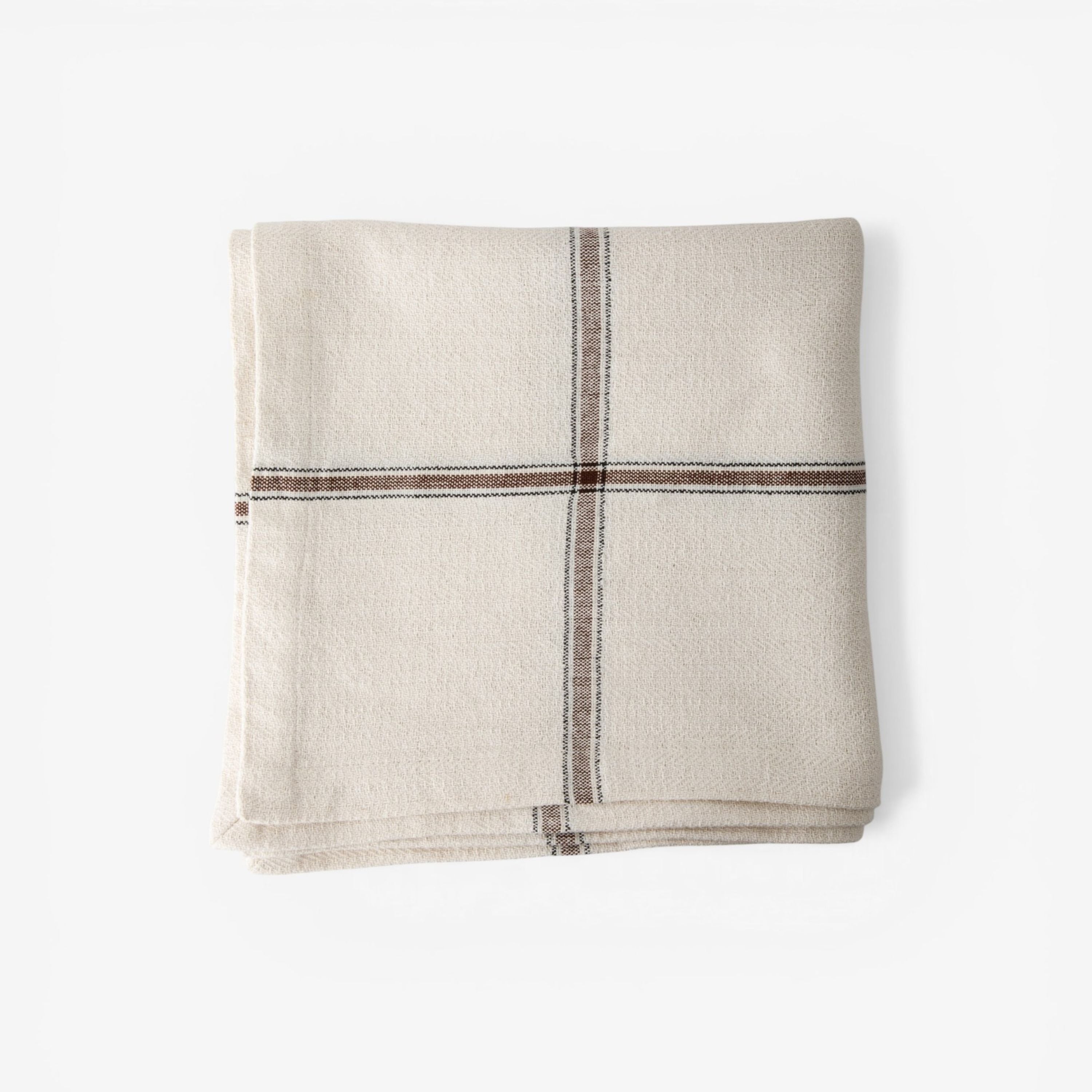 French Country Salon Herringbone Tablecloth