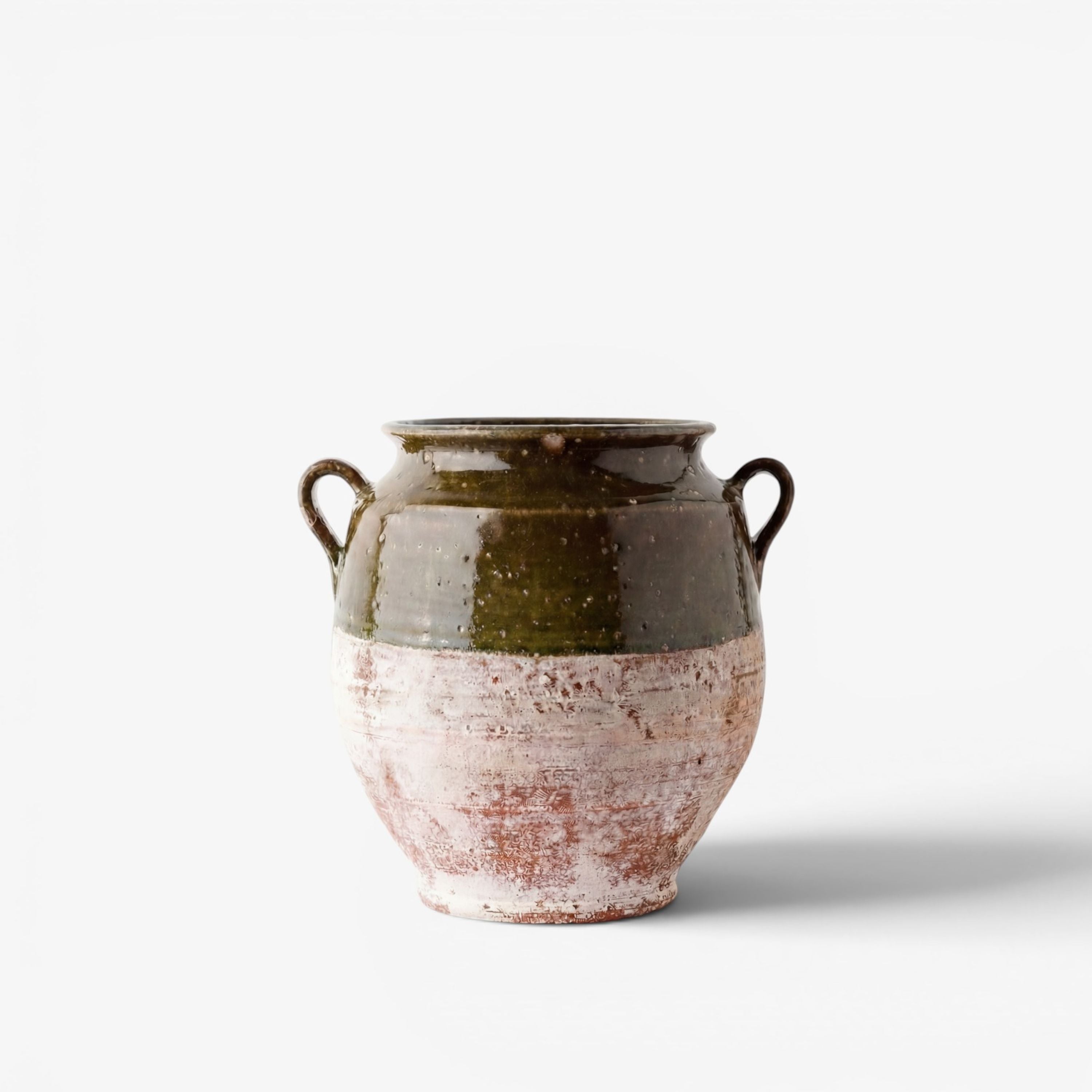French Country Terrano Urn Moss Green 29cm