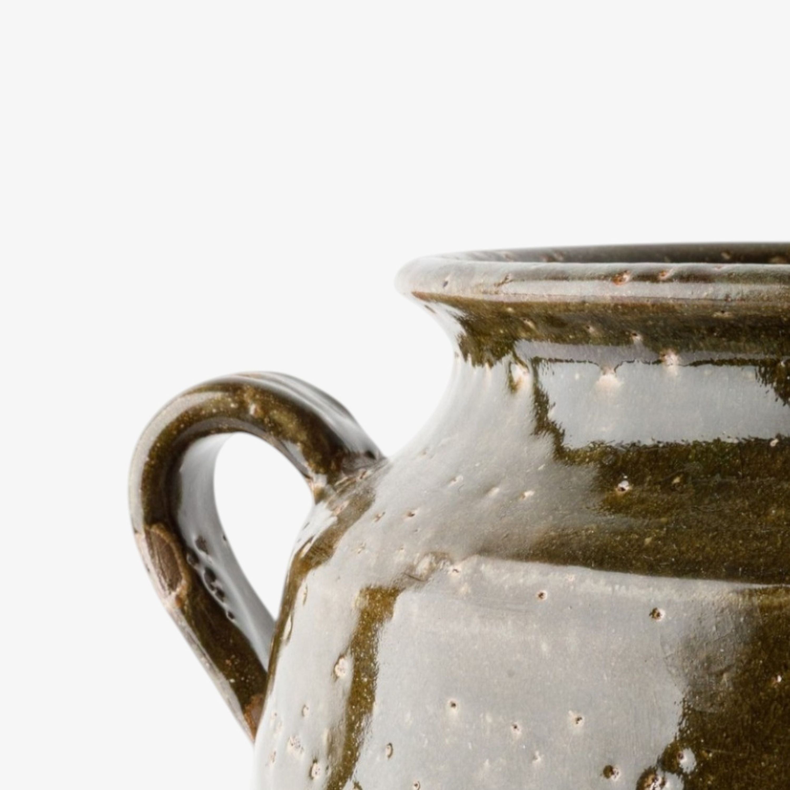 French Country Terrano Urn Moss Green 29cm