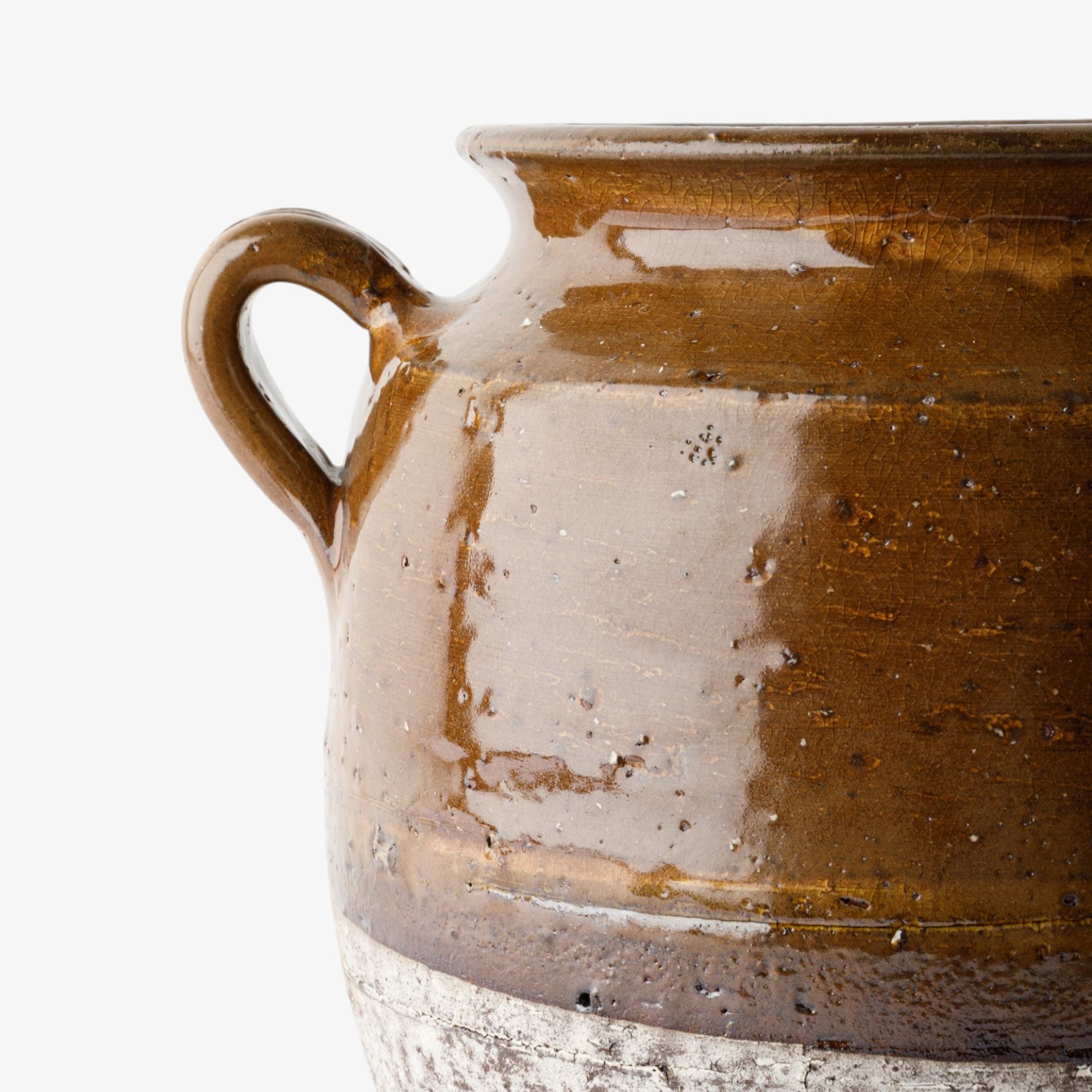 French Country Terrano Urn Burnt Ochre 22cm