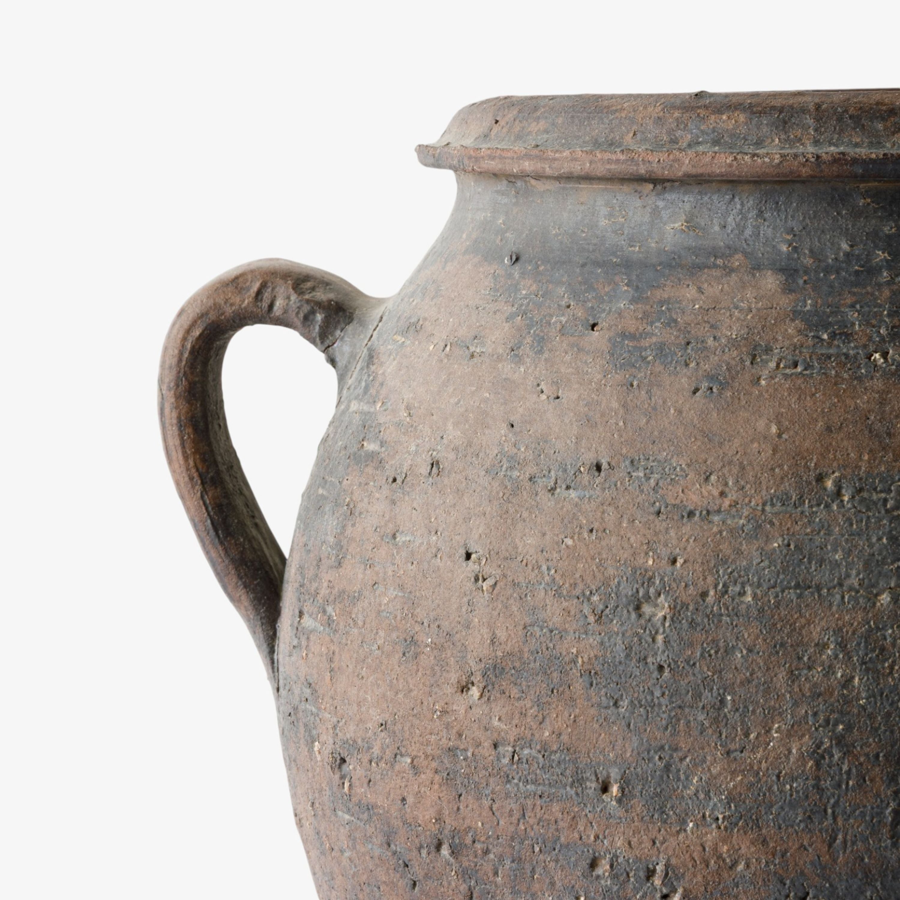 French Country Aged Terra Vase