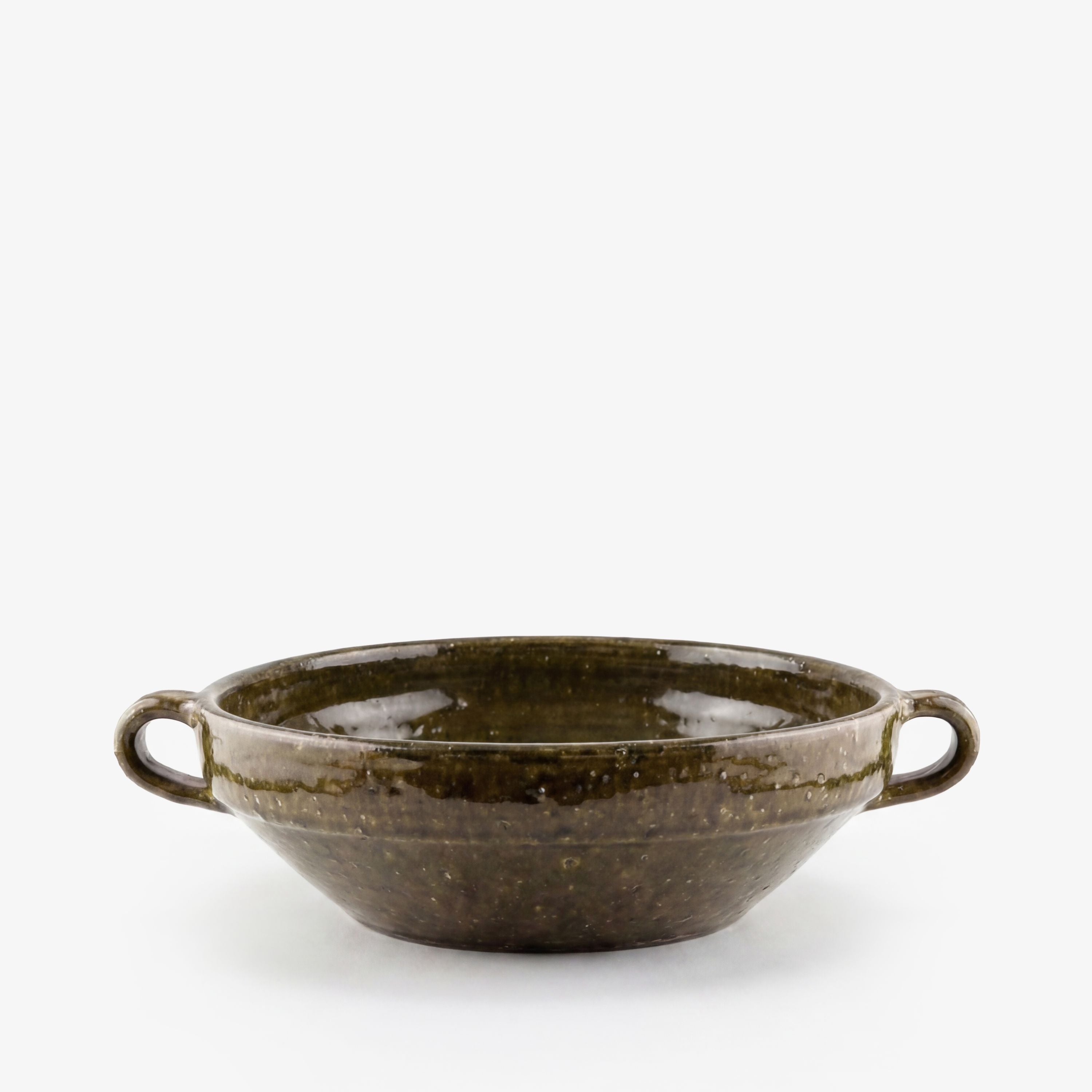 French Country Terrano Bowl Moss Green