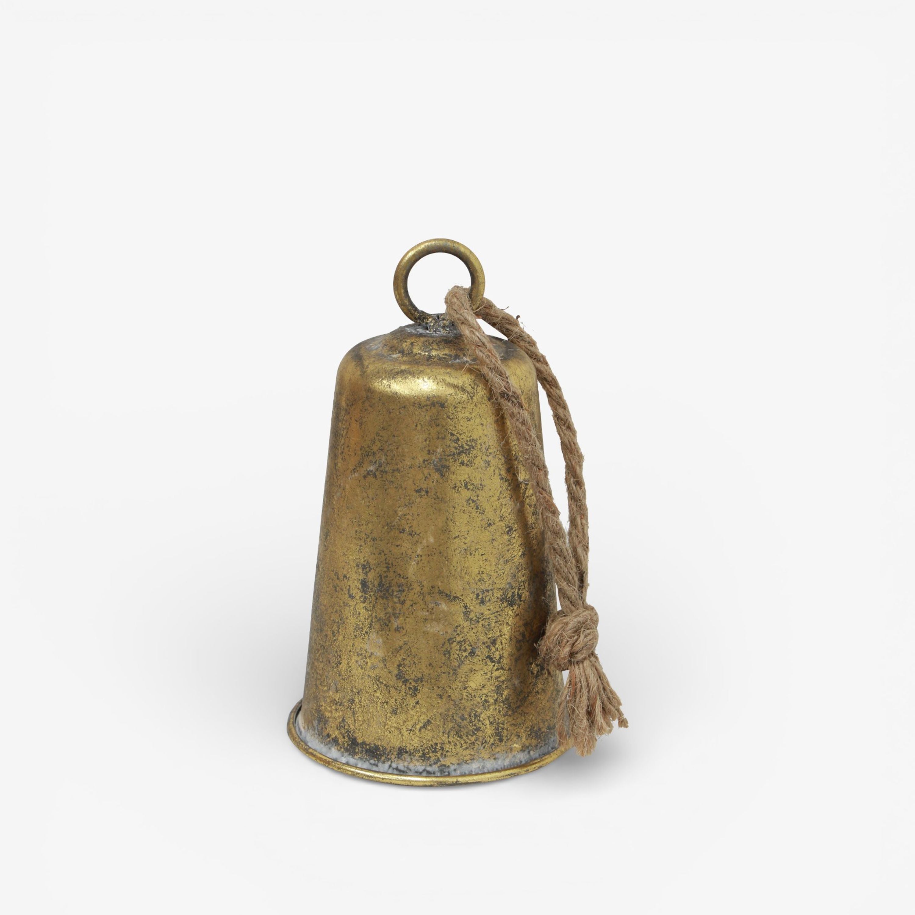 French Country Gold Bell Tall