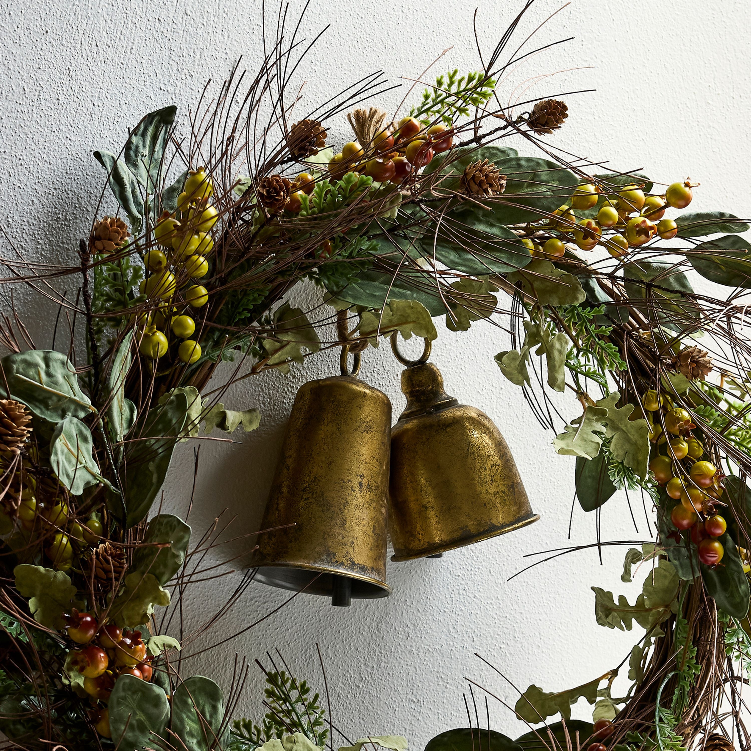 French Country Gold Bell Short