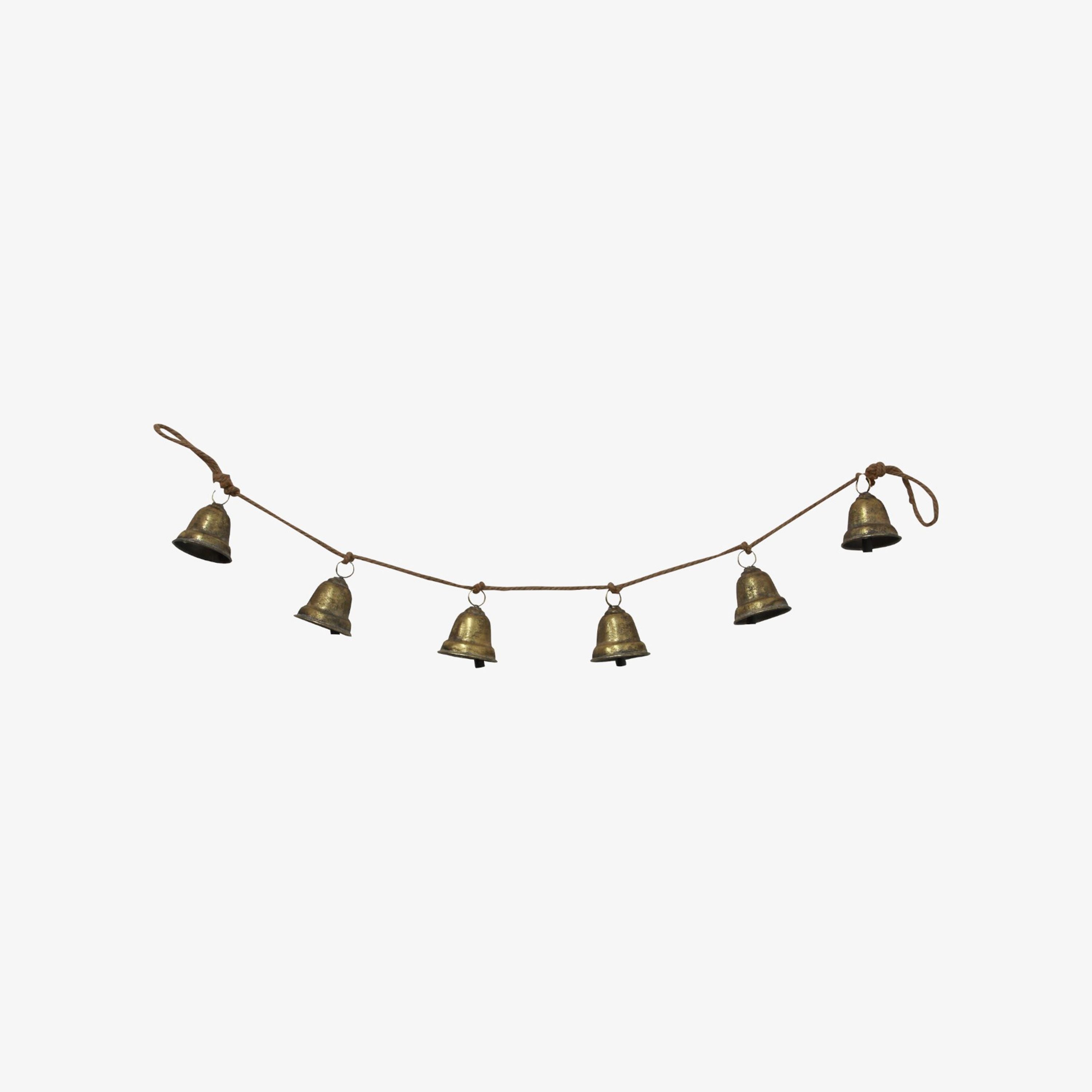 French Country Bell On Strand Gold
