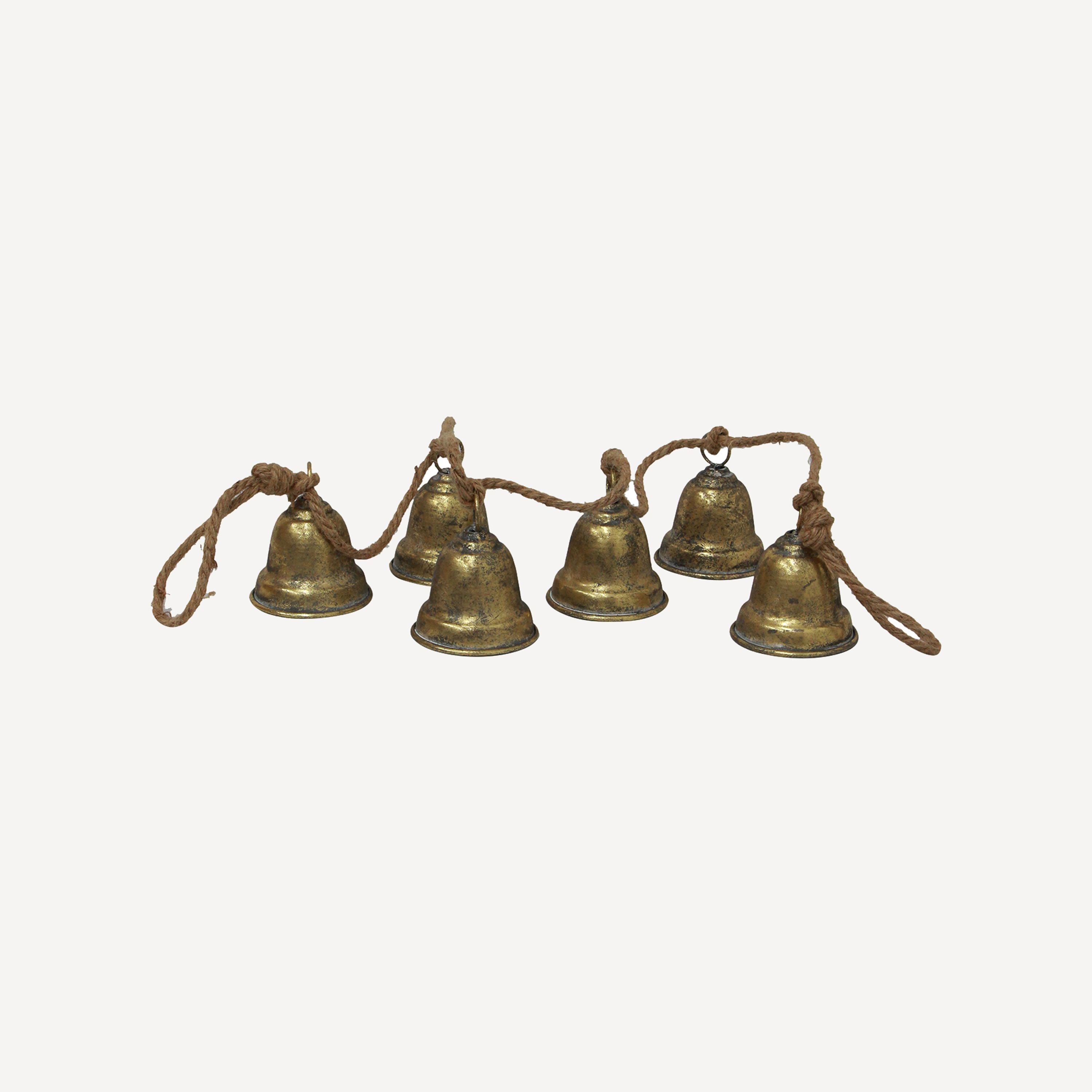 French Country Bell On Strand Gold