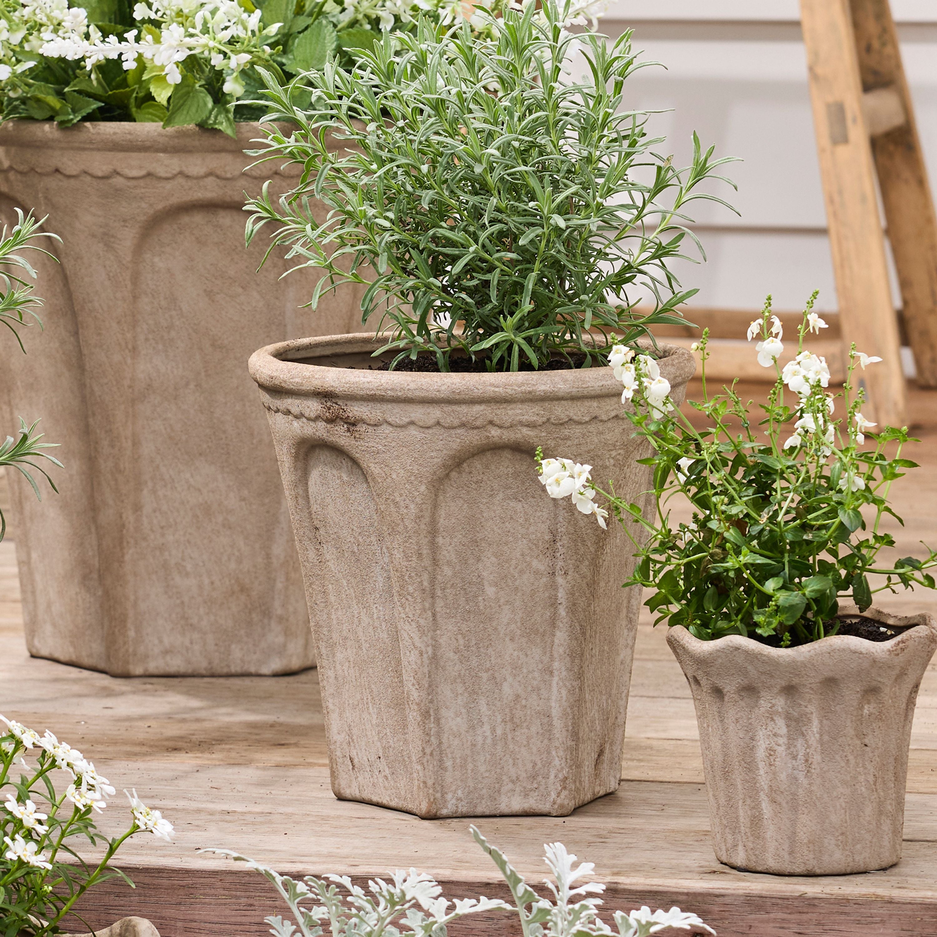 French Country Terra Arc Planter Medium