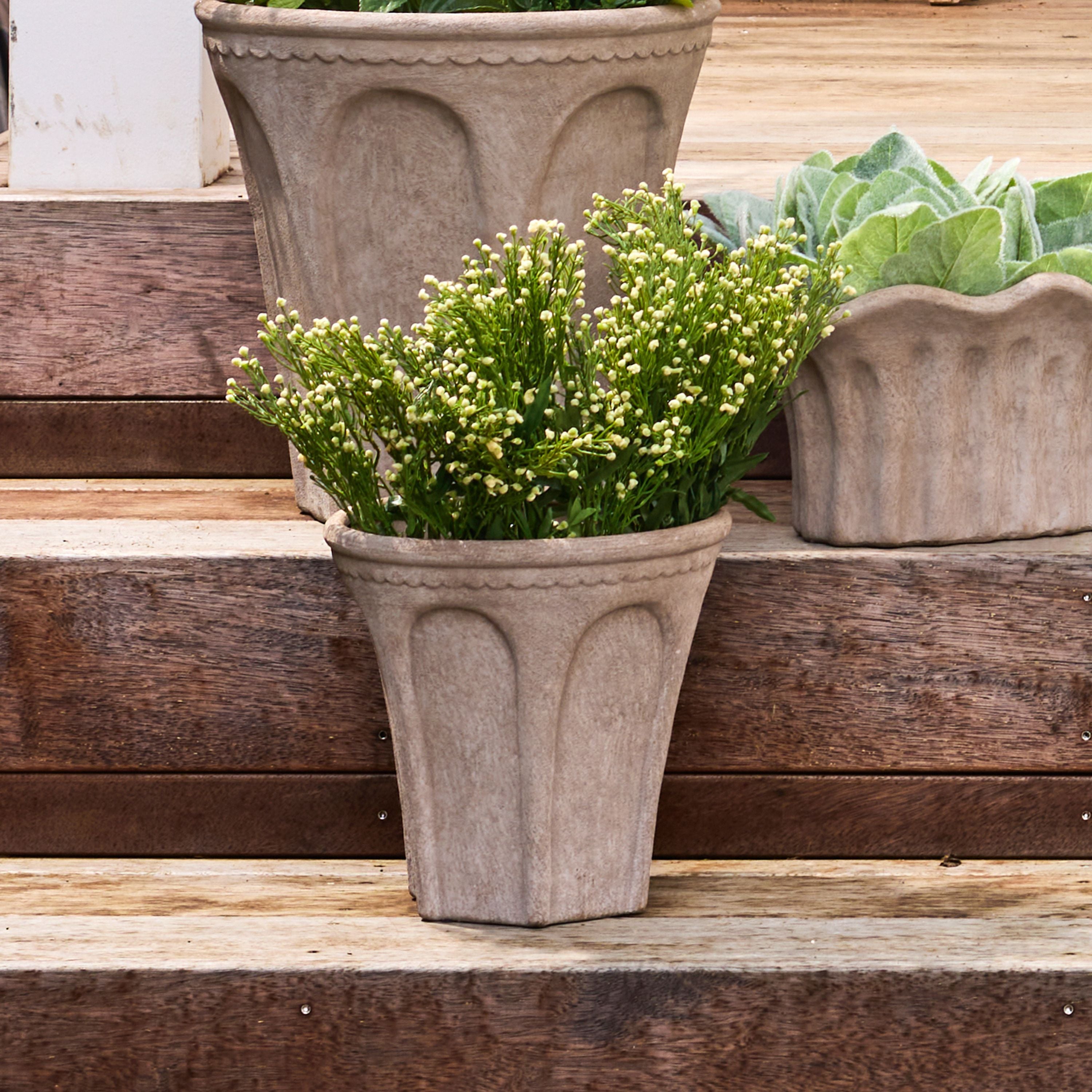 French Country Terra Arc Planter Small