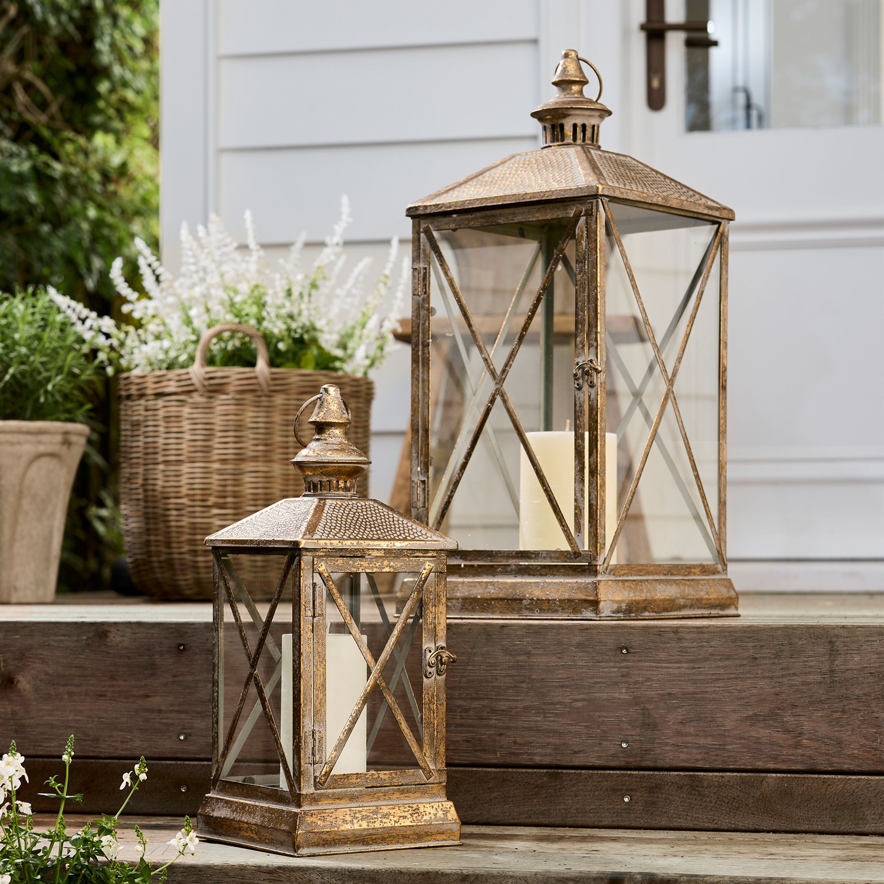 French Country Kensington Lantern (2 Pack)