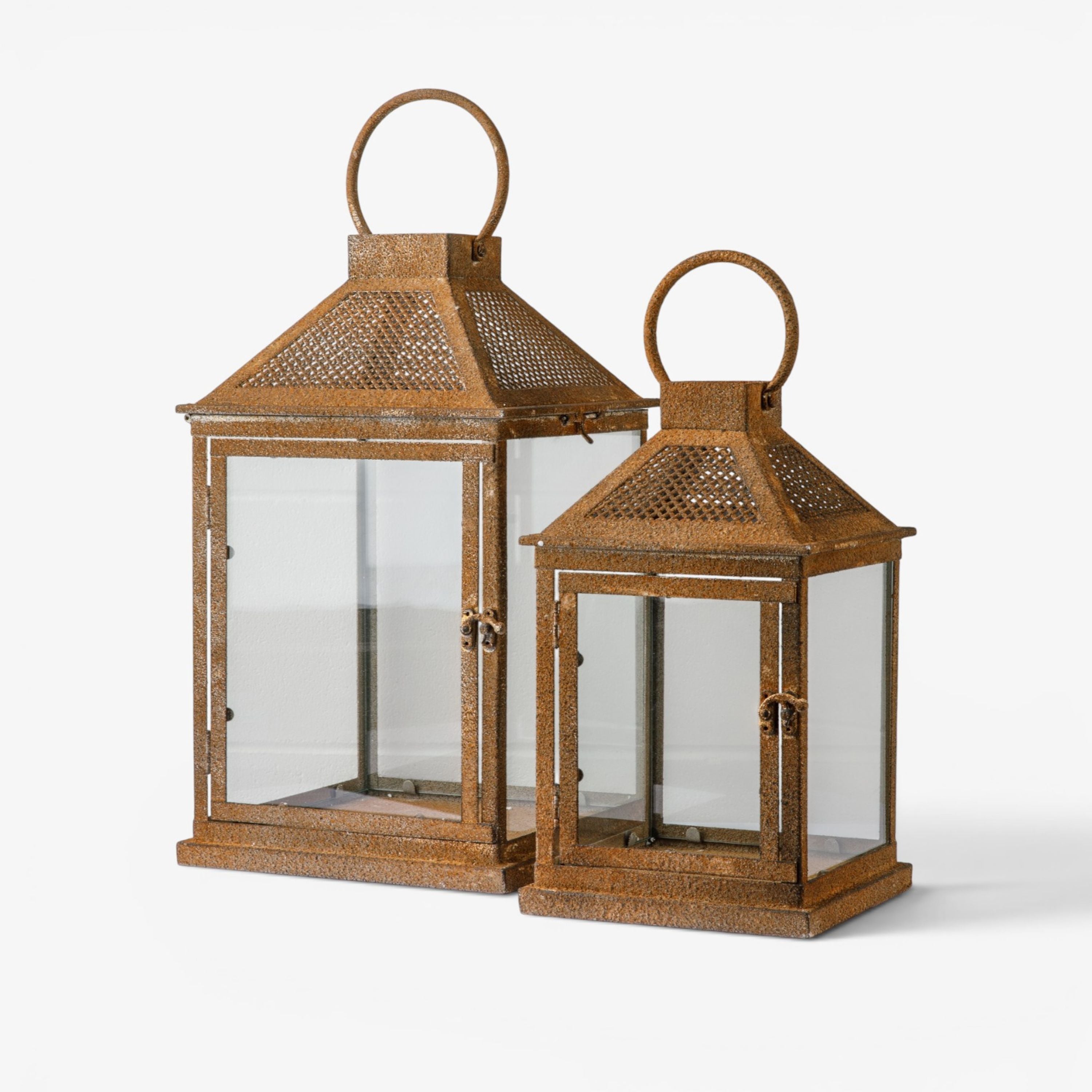 French Country Rustic Bambi Lantern (2 Pack)