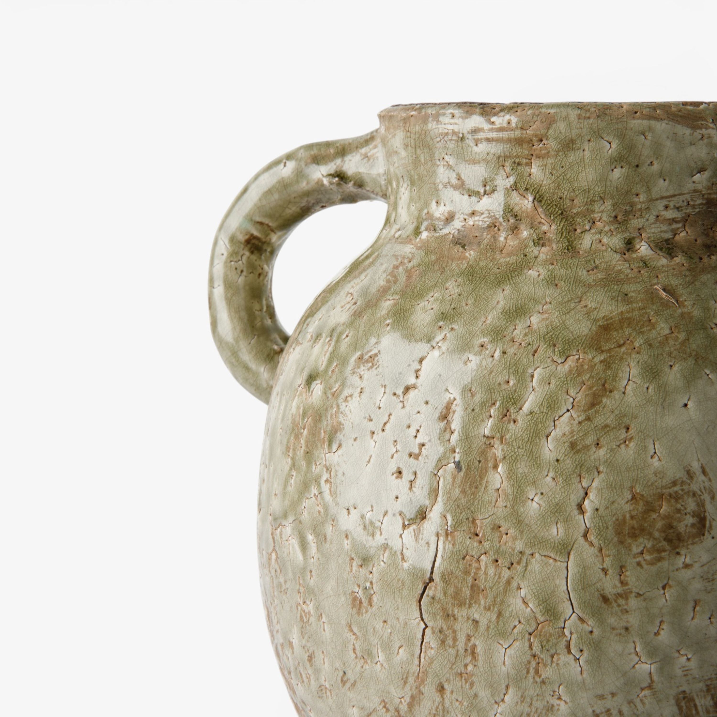 French Country Celadon Garden Jug