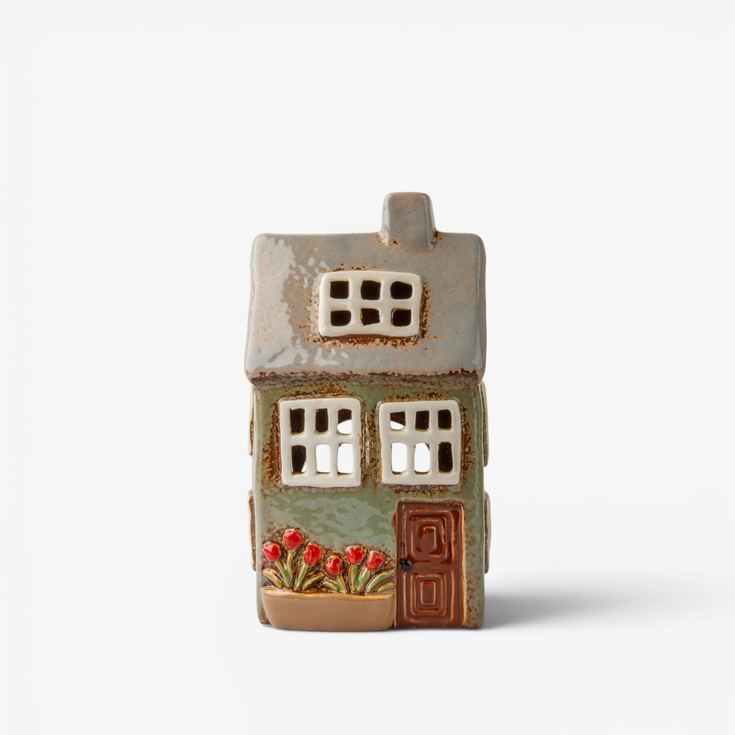 French Country Devon Petite Tea Light Cottage Sage