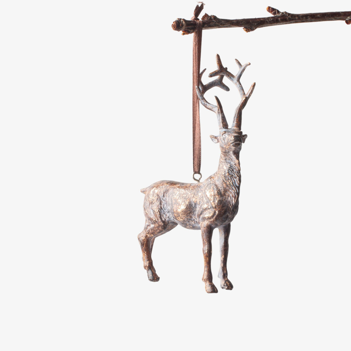 French Country Sentinel Mini Hanging Reindeer