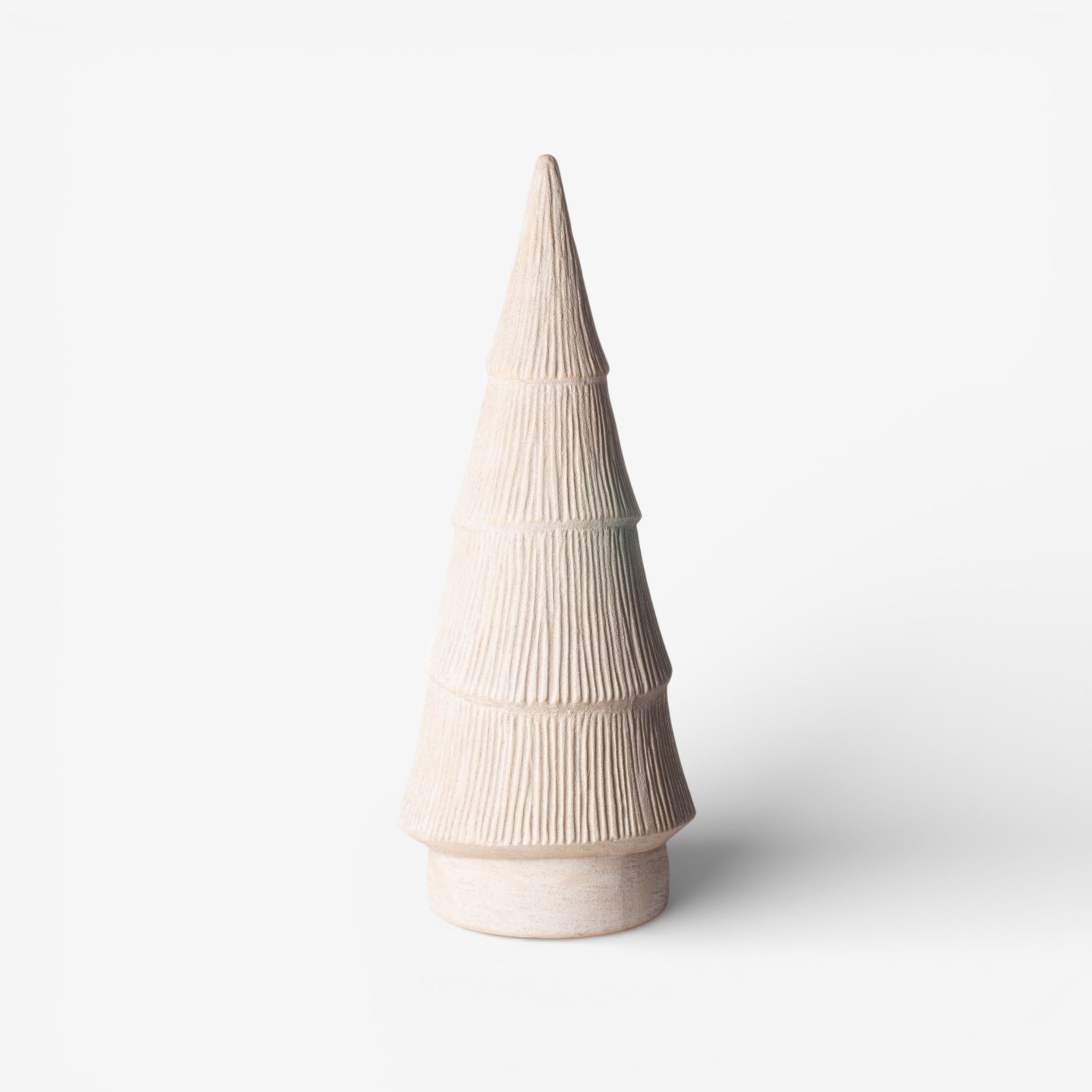 French Country Form Stone Tree Ridged 49cm