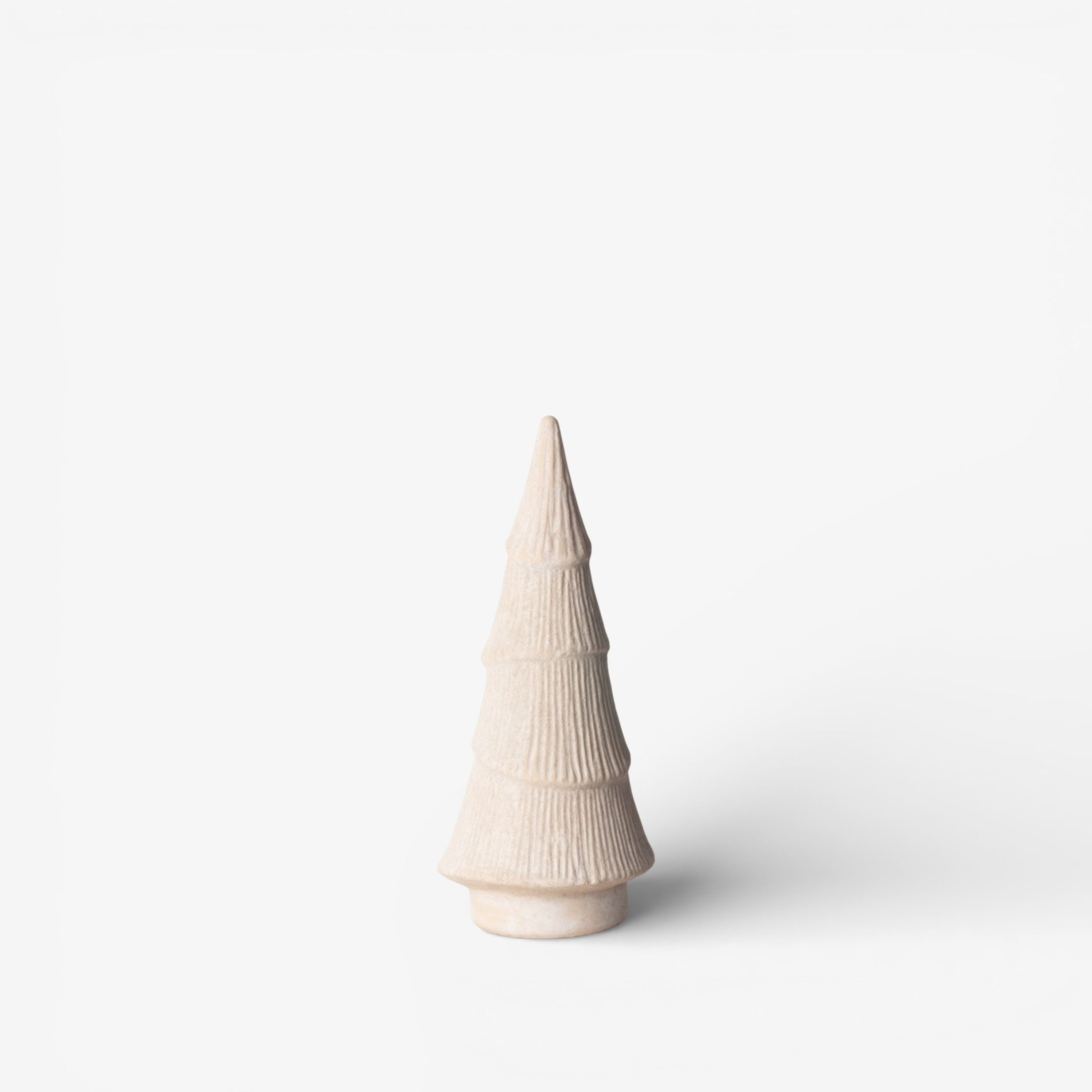 French Country Form Stone Tree Ridged 27cm