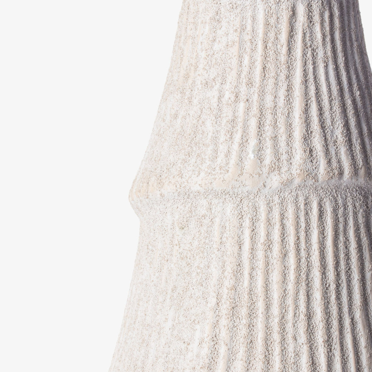 French Country Form Stone Tree Ridged 27cm