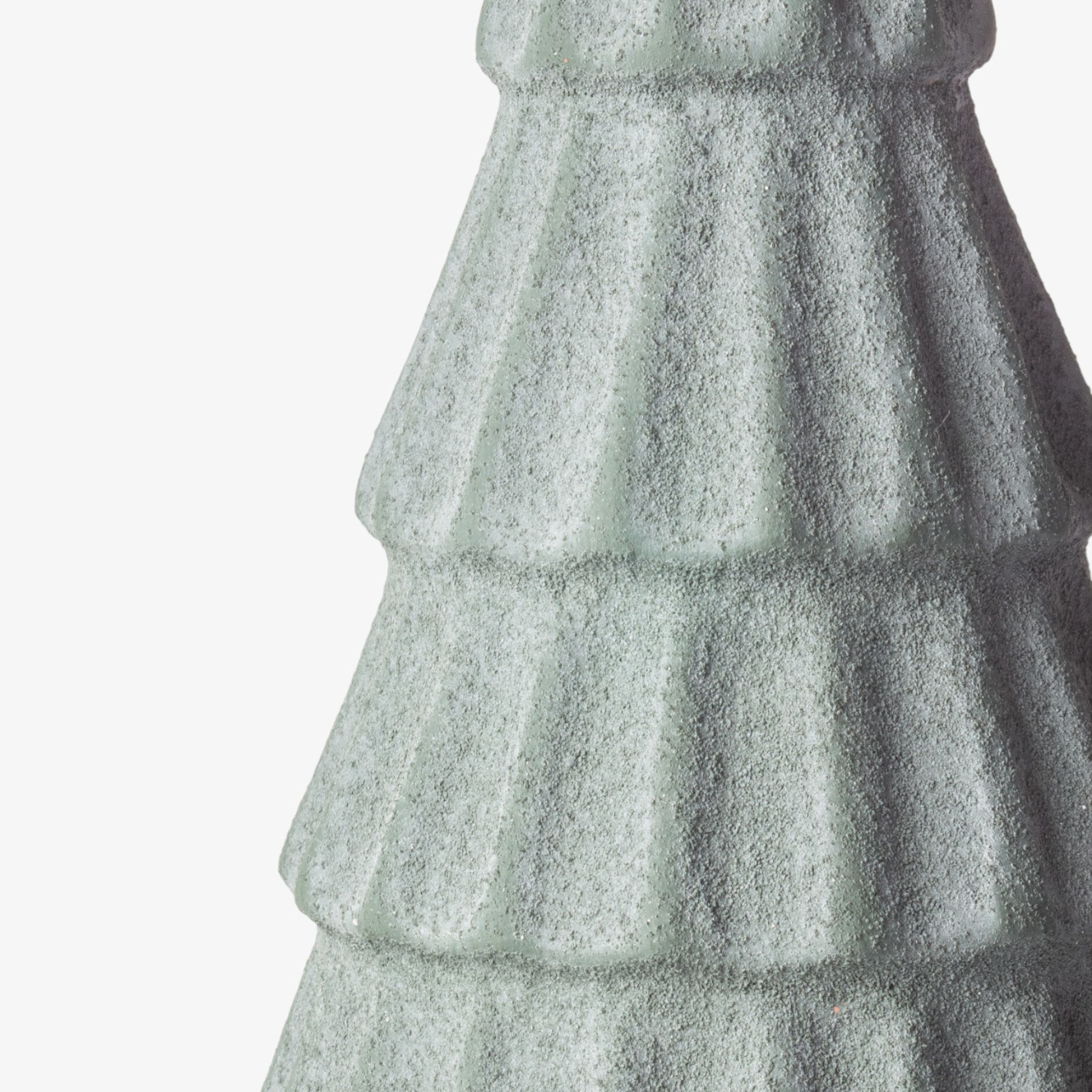 French Country Form Evergreen Tree Fluted 20cm