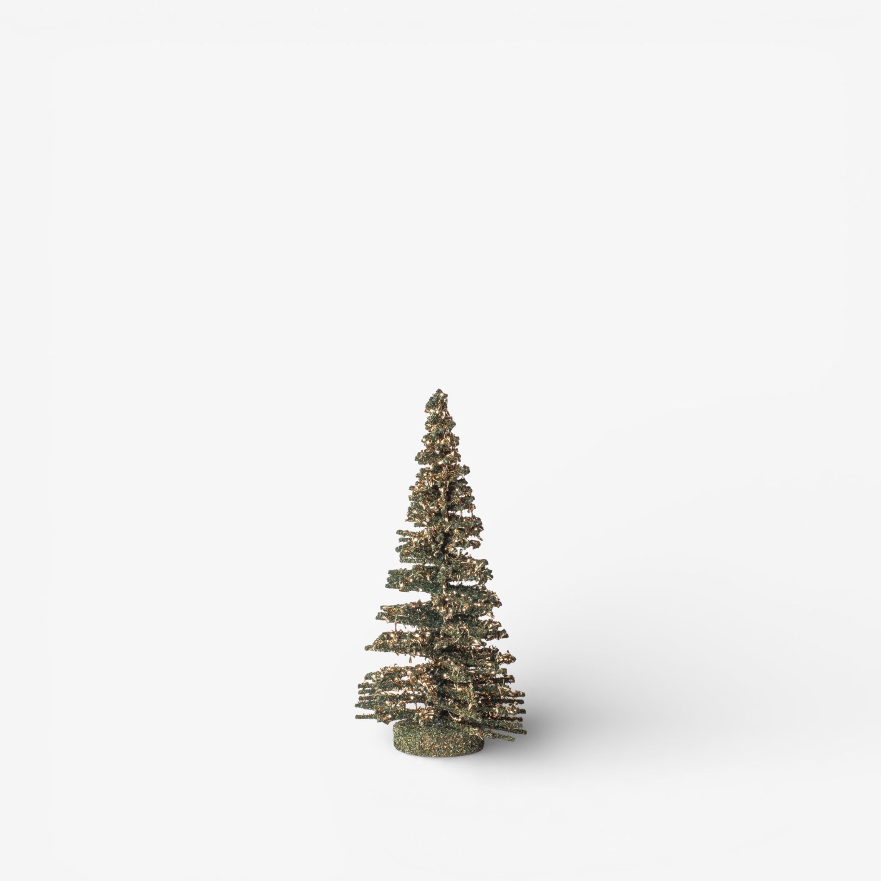 French Country Starlit Fir Christmas Tree 25cm