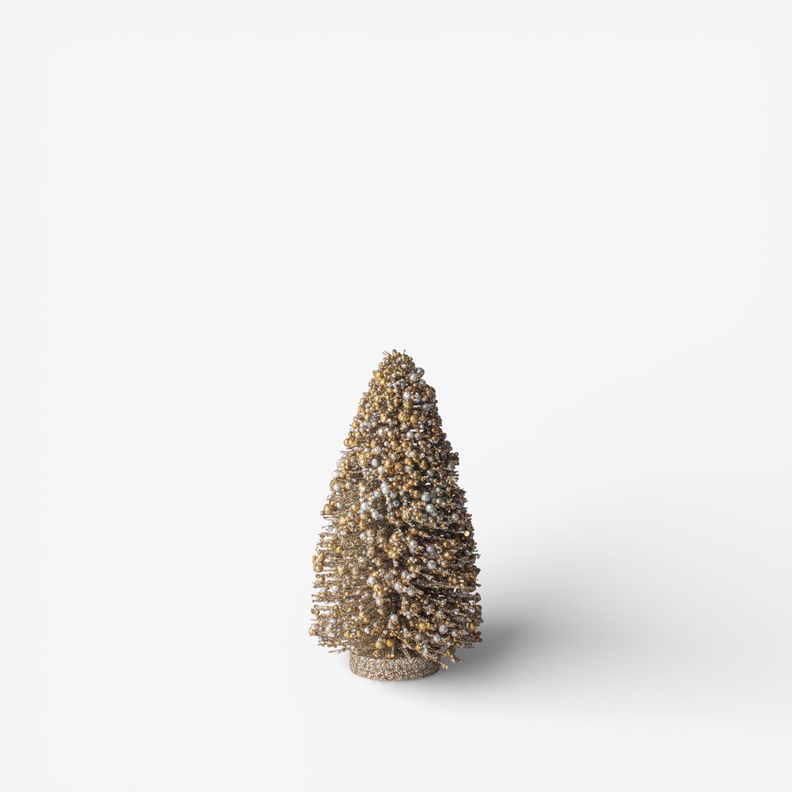 French Country Champagne Glow Christmas Tree Small