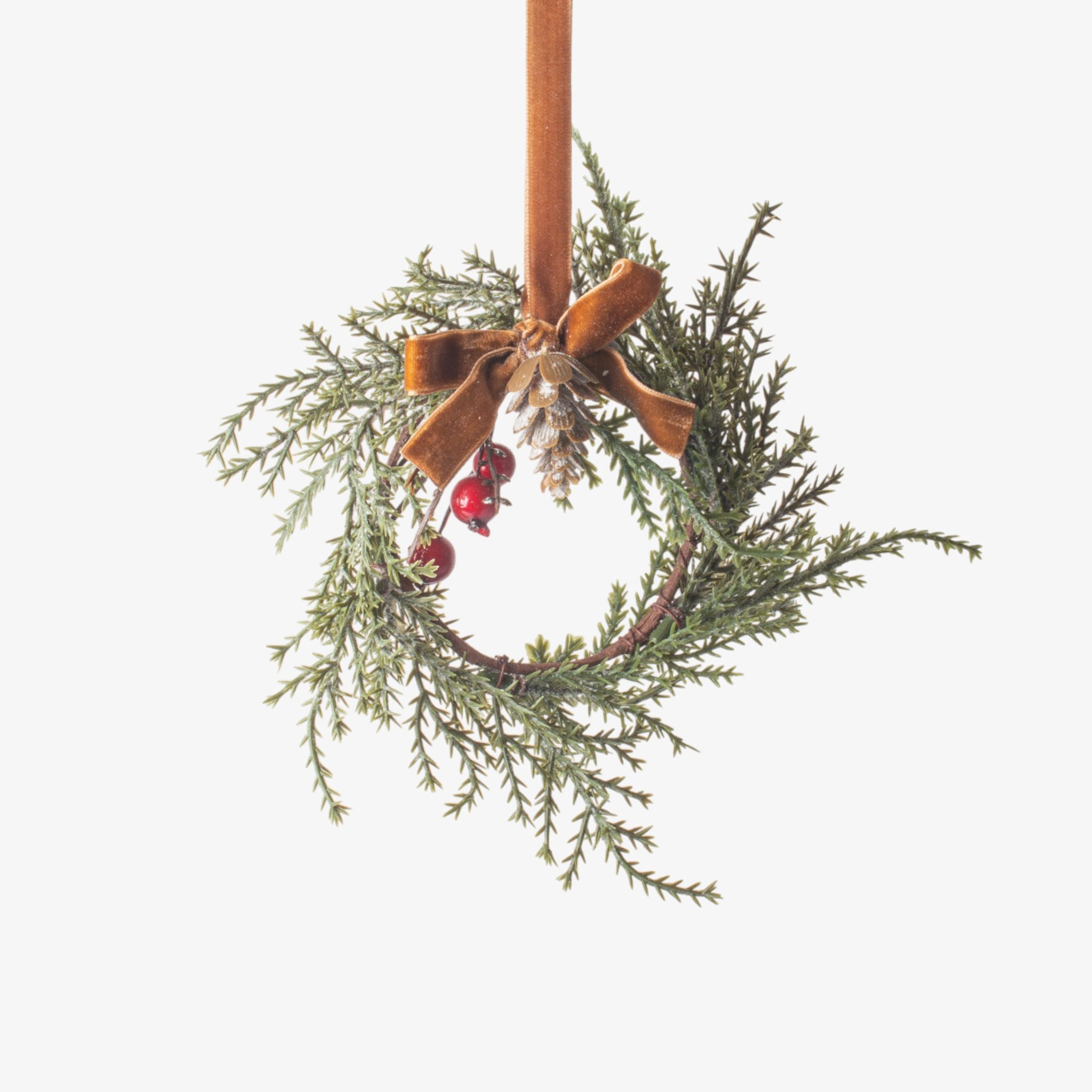 French Country Woodland Mini Wreath