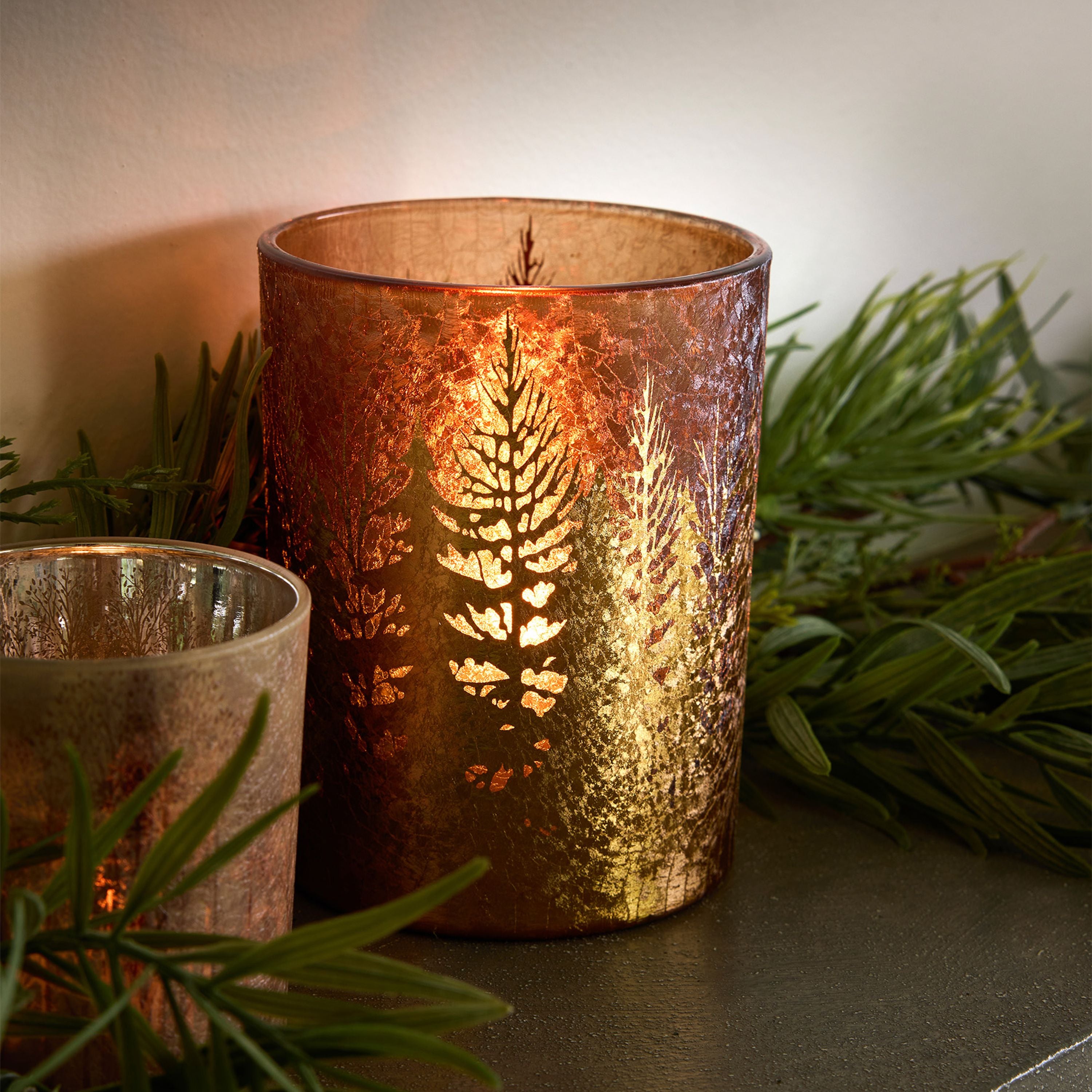 French Country Winterwood Glow Votive Large