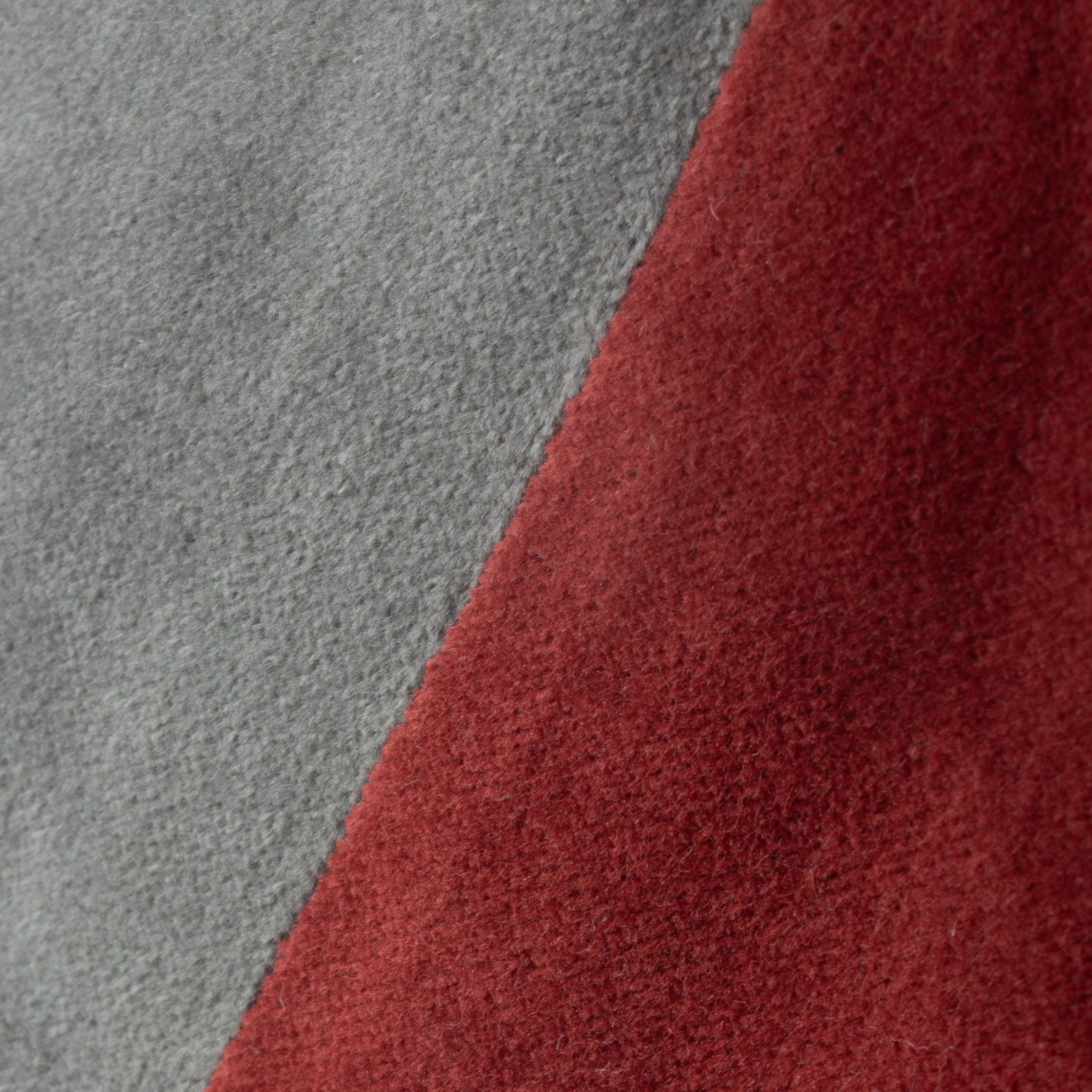 French Country Two Toned Velvet Stocking Eggshell