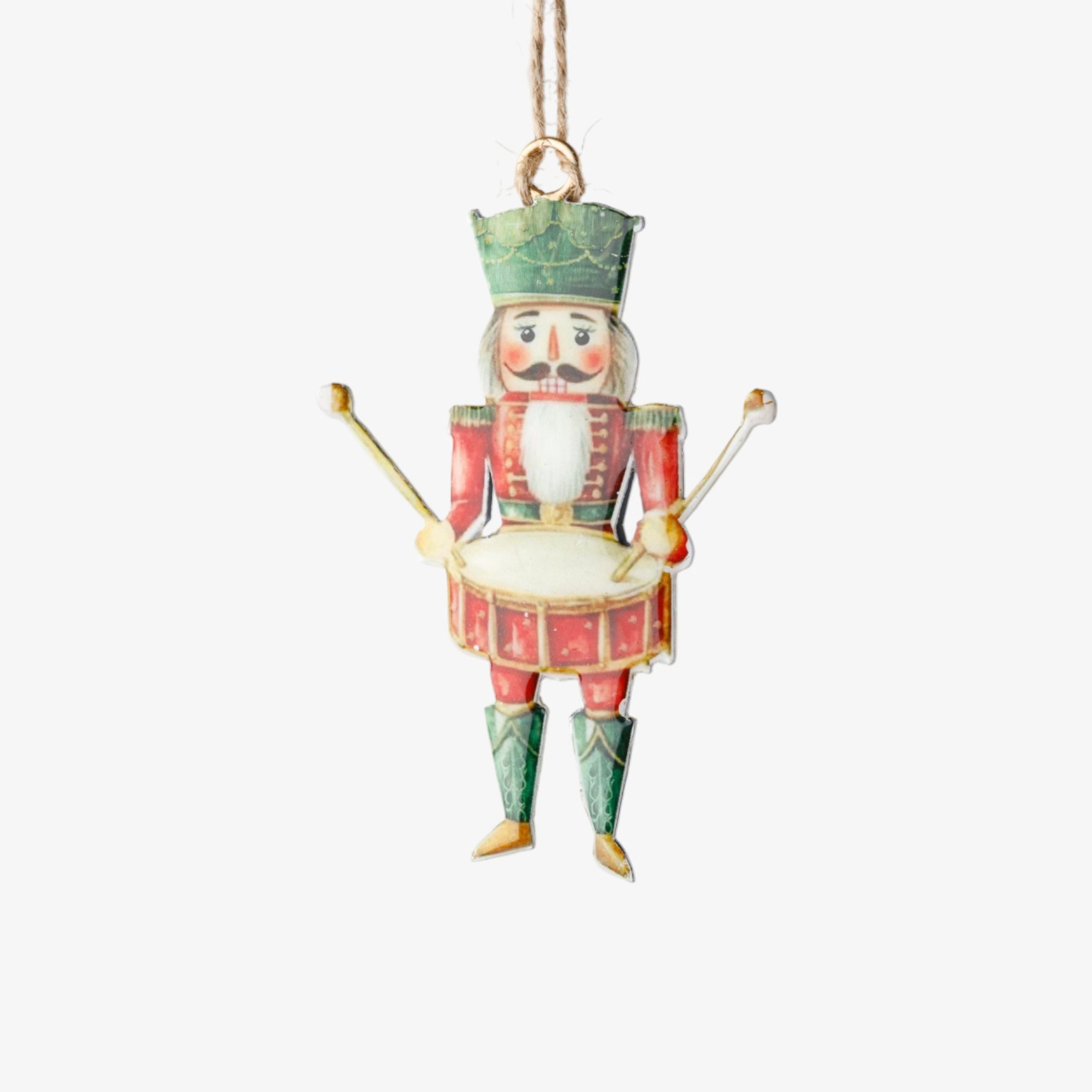 French Country Nutcracker Drummer Hanging