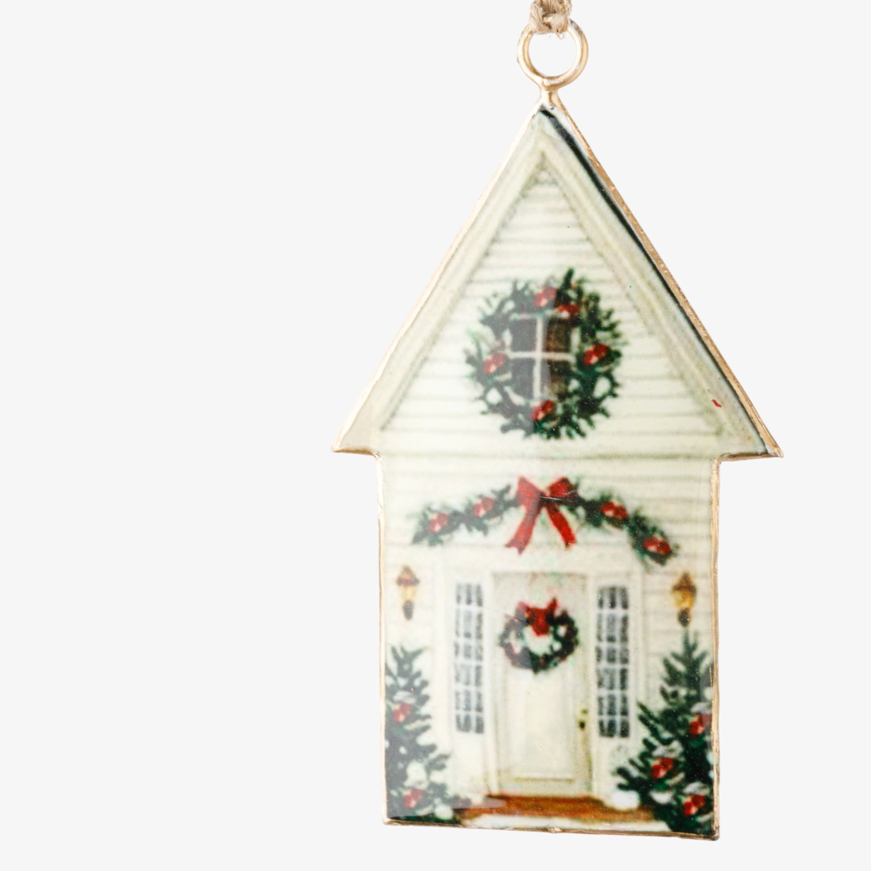 French Country Christmas Villa Hanging