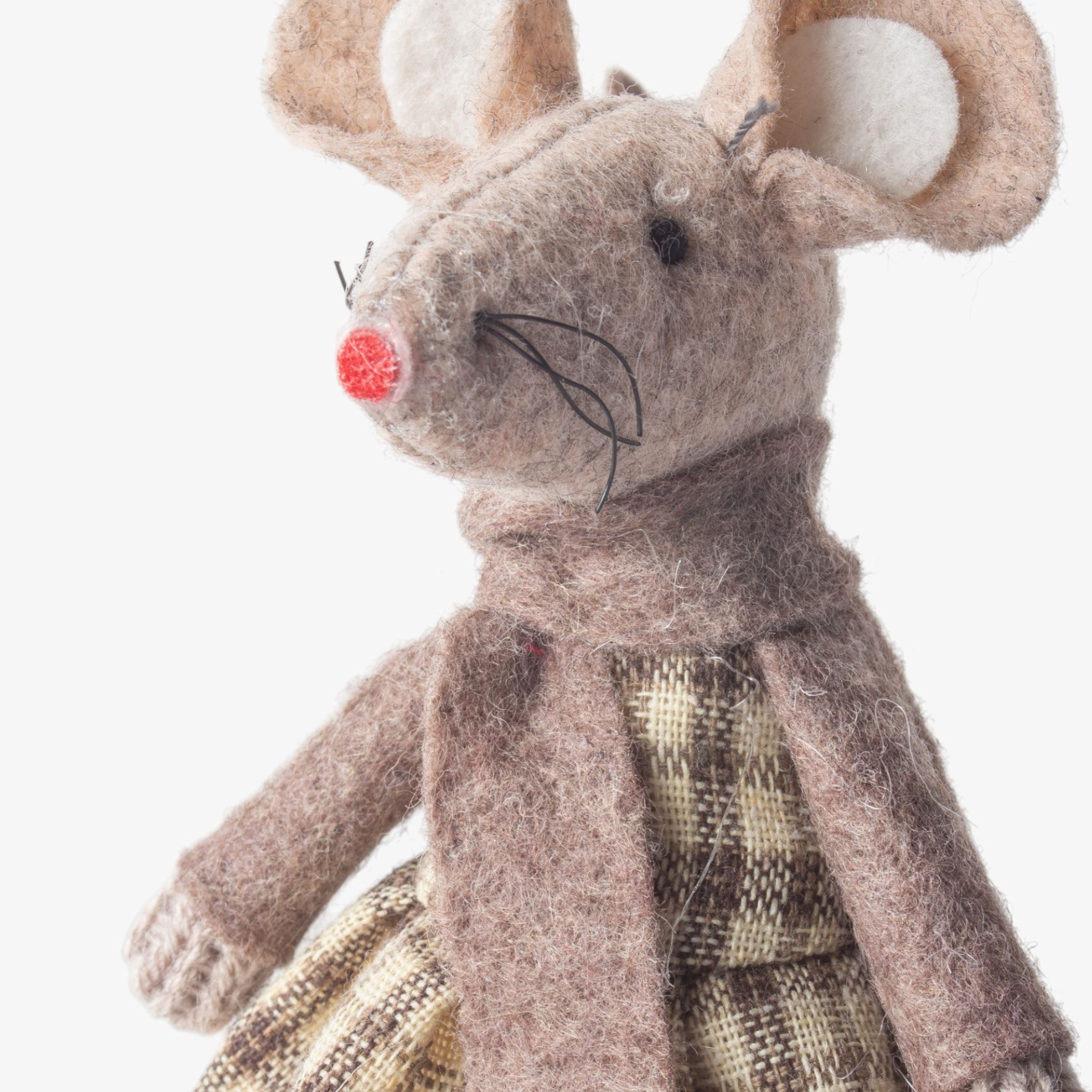 French Country Brown Hilary Mouse Sitting