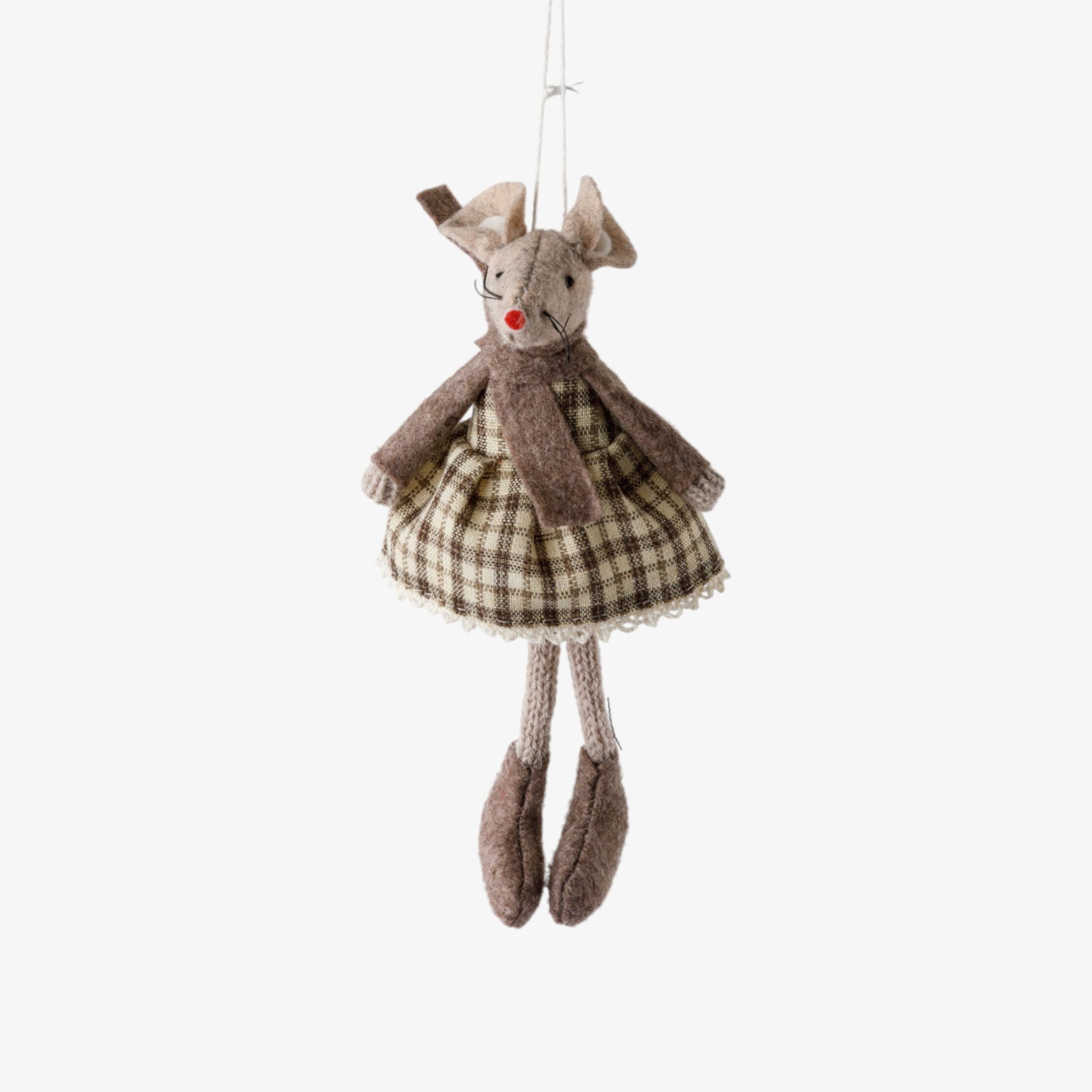 French Country Brown Hilary Mouse Hanging