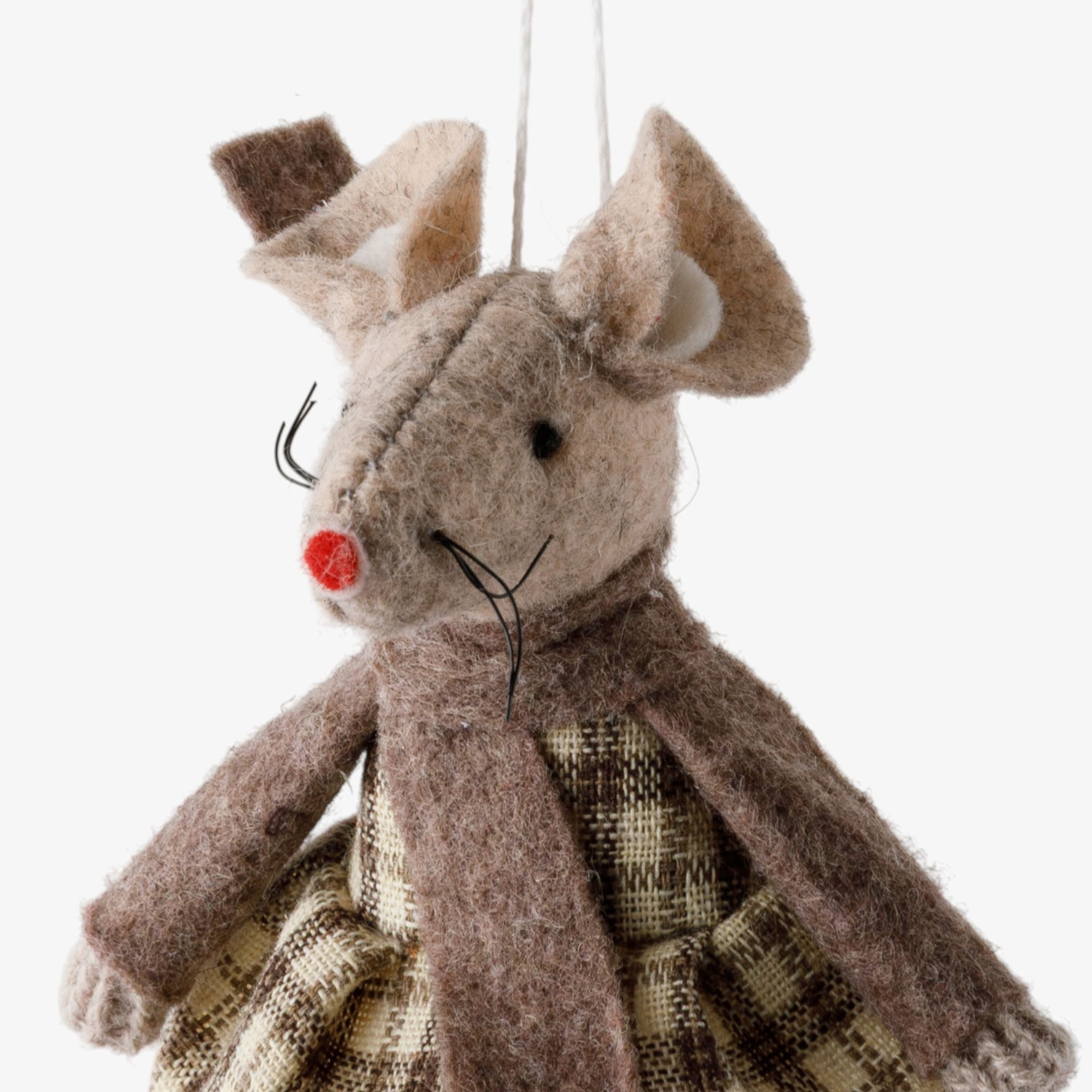 French Country Brown Hilary Mouse Hanging