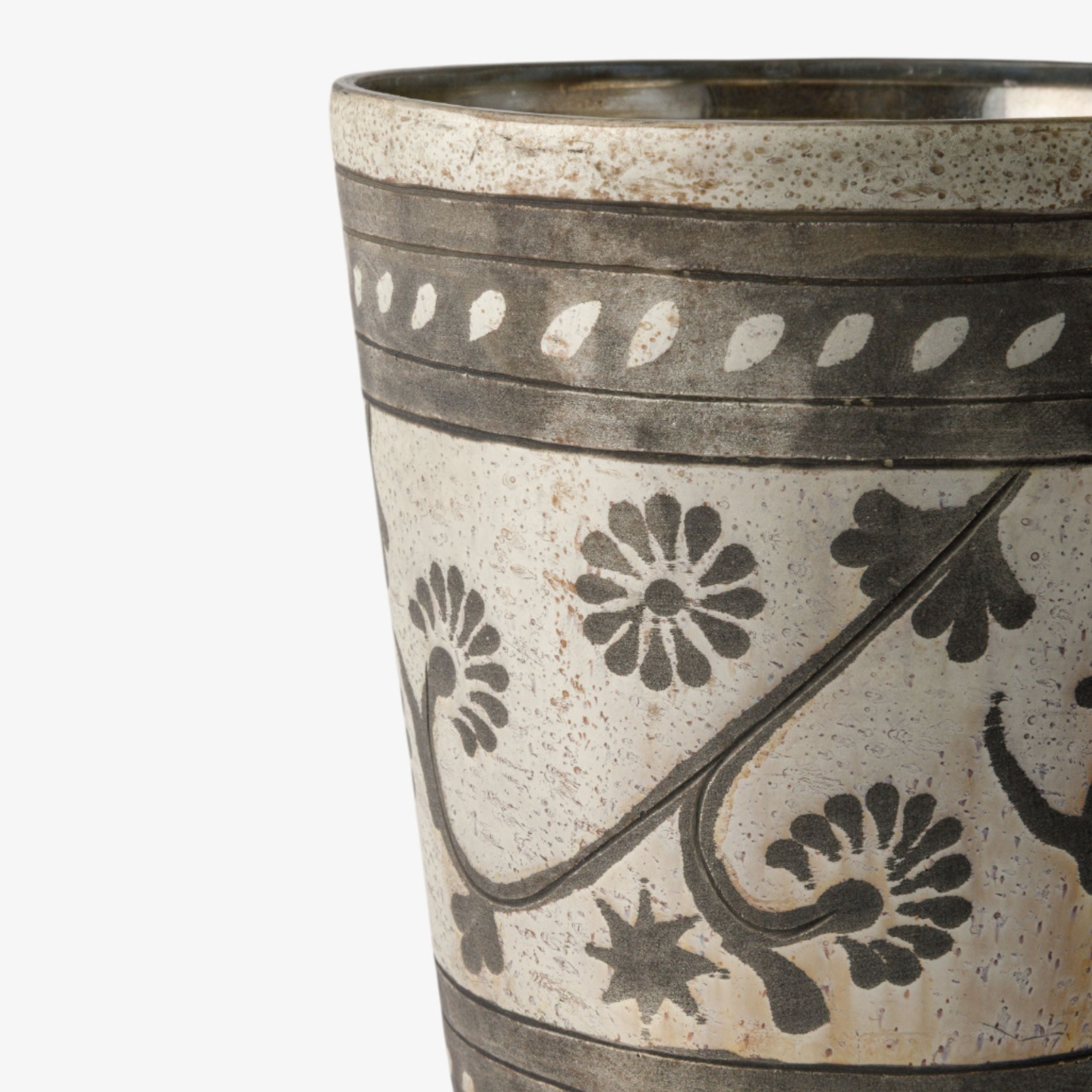 French Country Silver Eclipse Votive