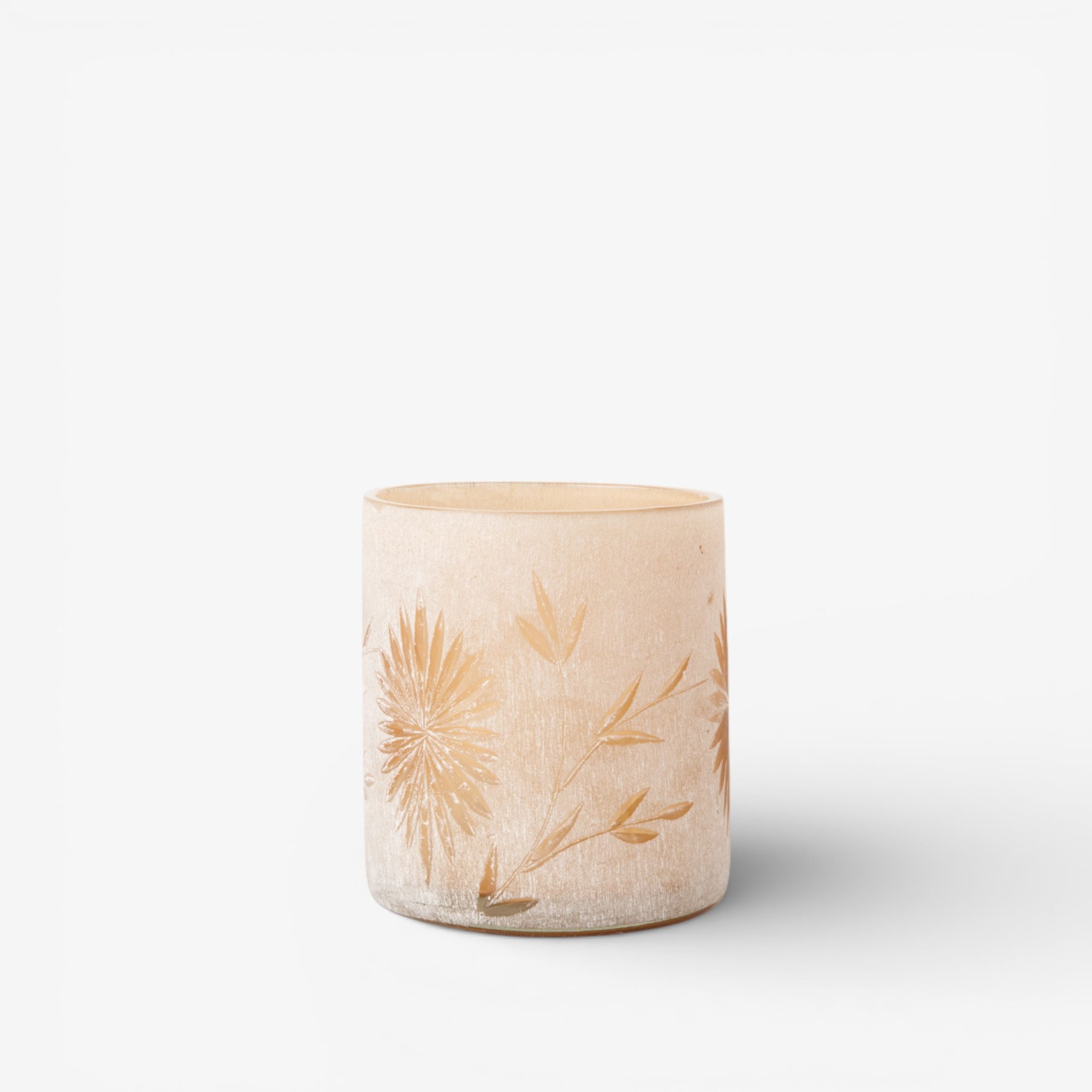 French Country Starburst Etched Votive Small
