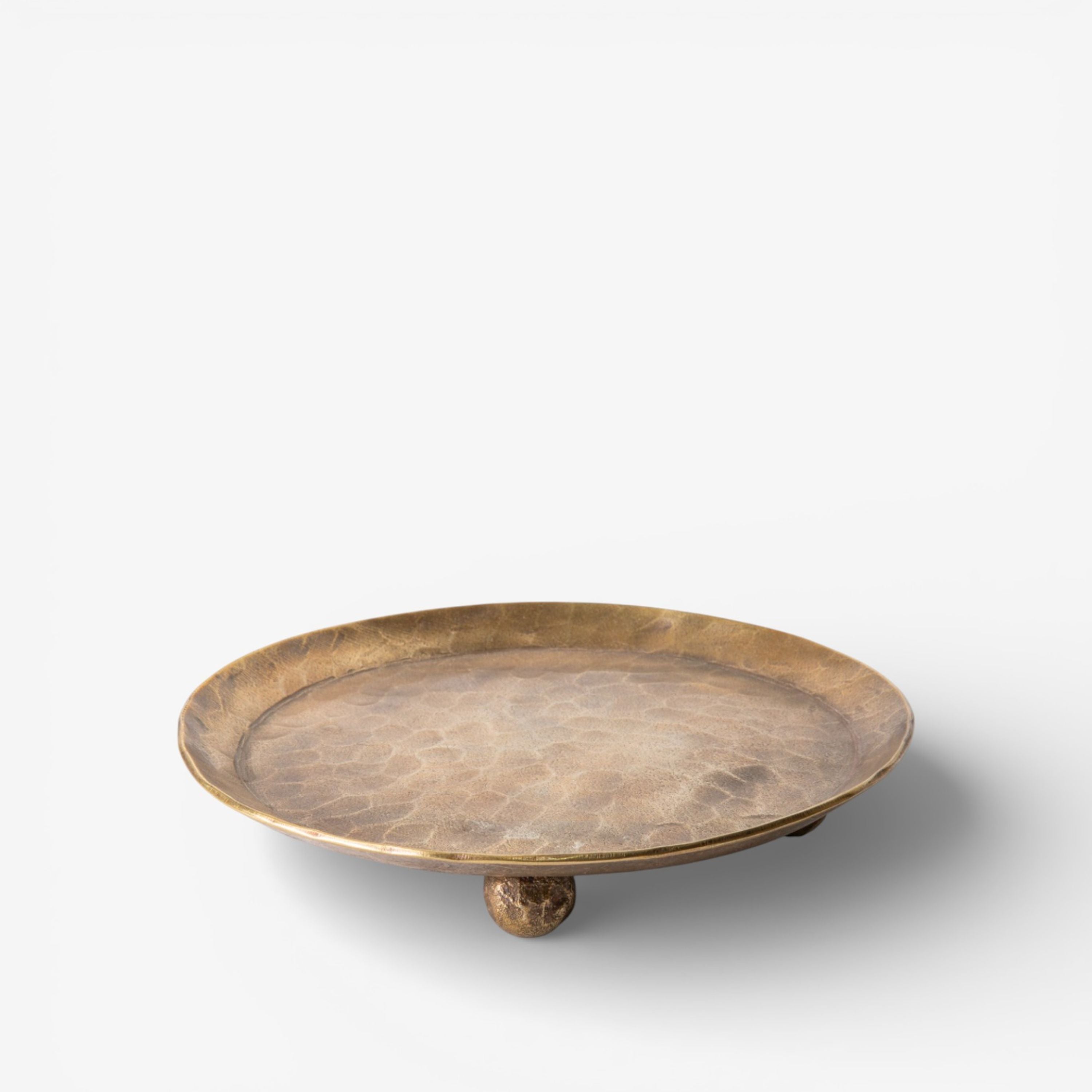 French Country Atlas Tray with Ball Feet Large