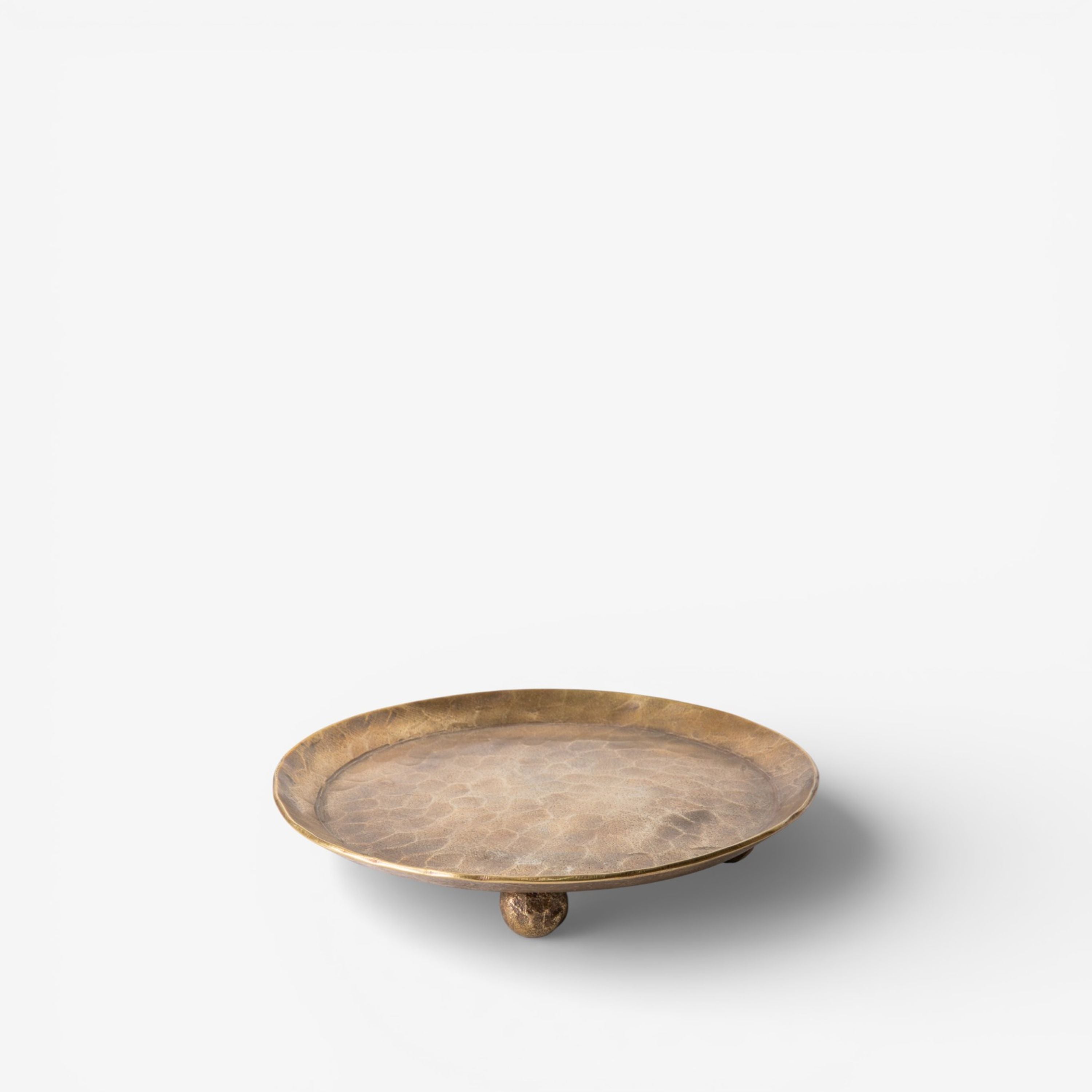 French Country Atlas Tray with Ball Feet Small