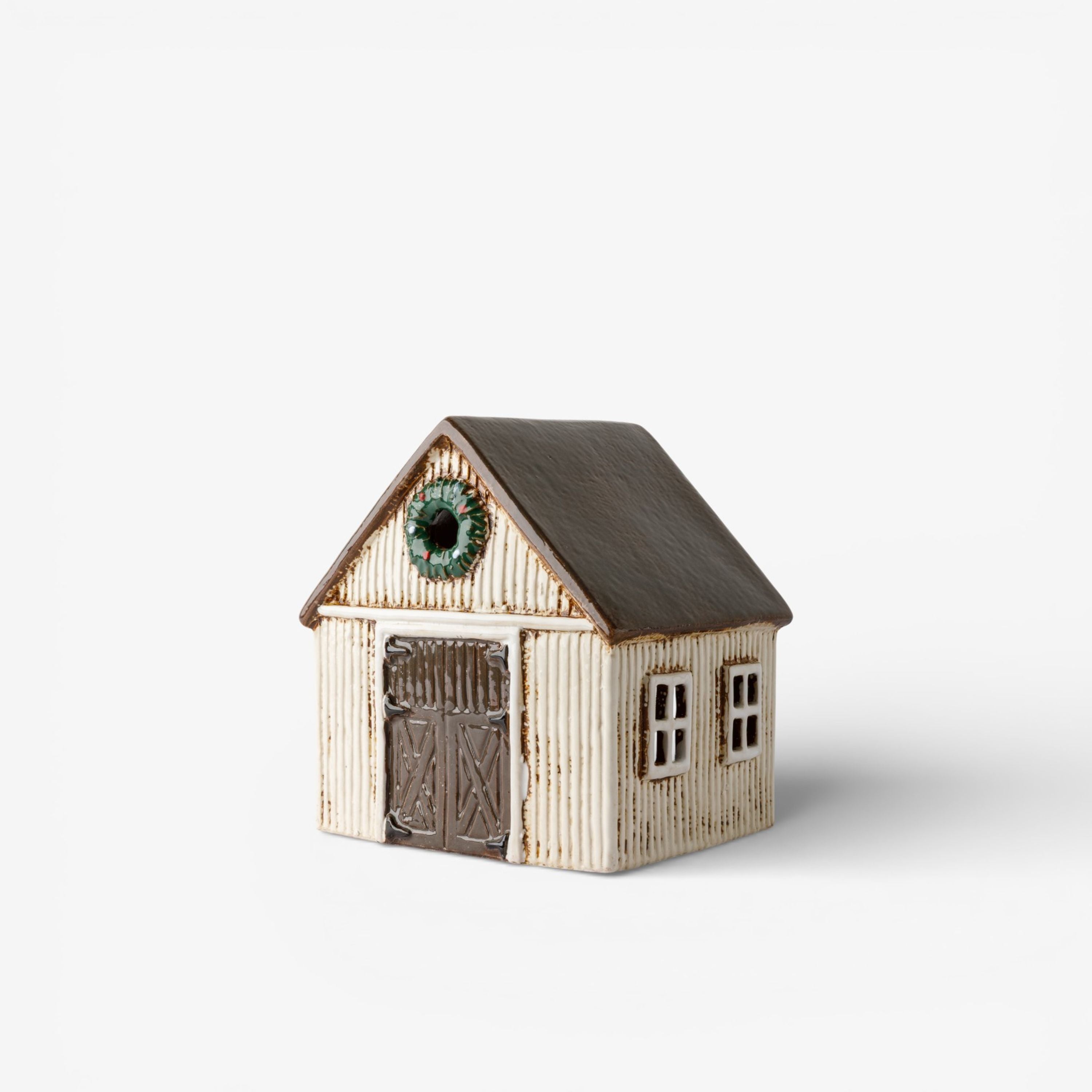 French Country Nordgard Stable with Wreath