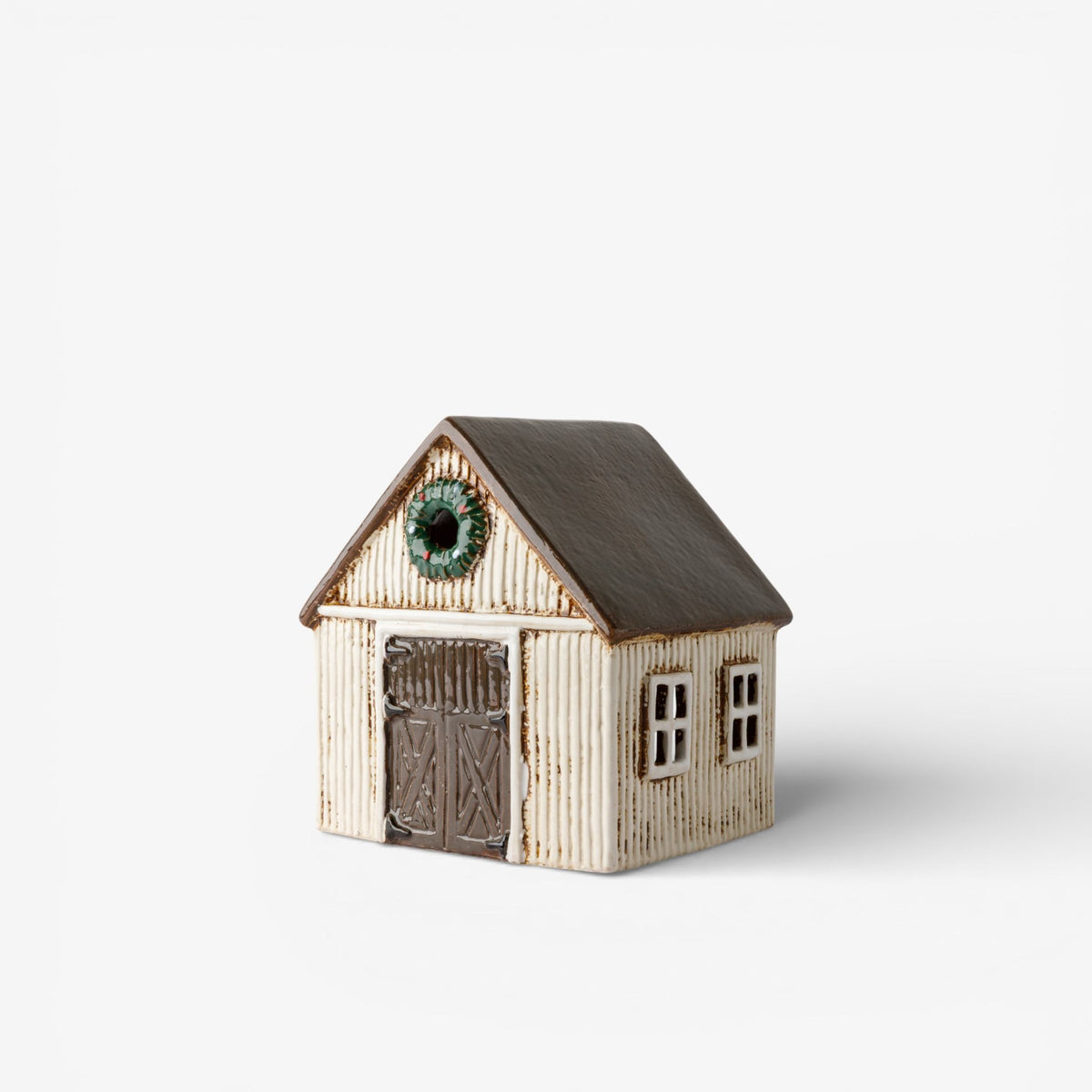 French Country Nordgard Stable with Wreath