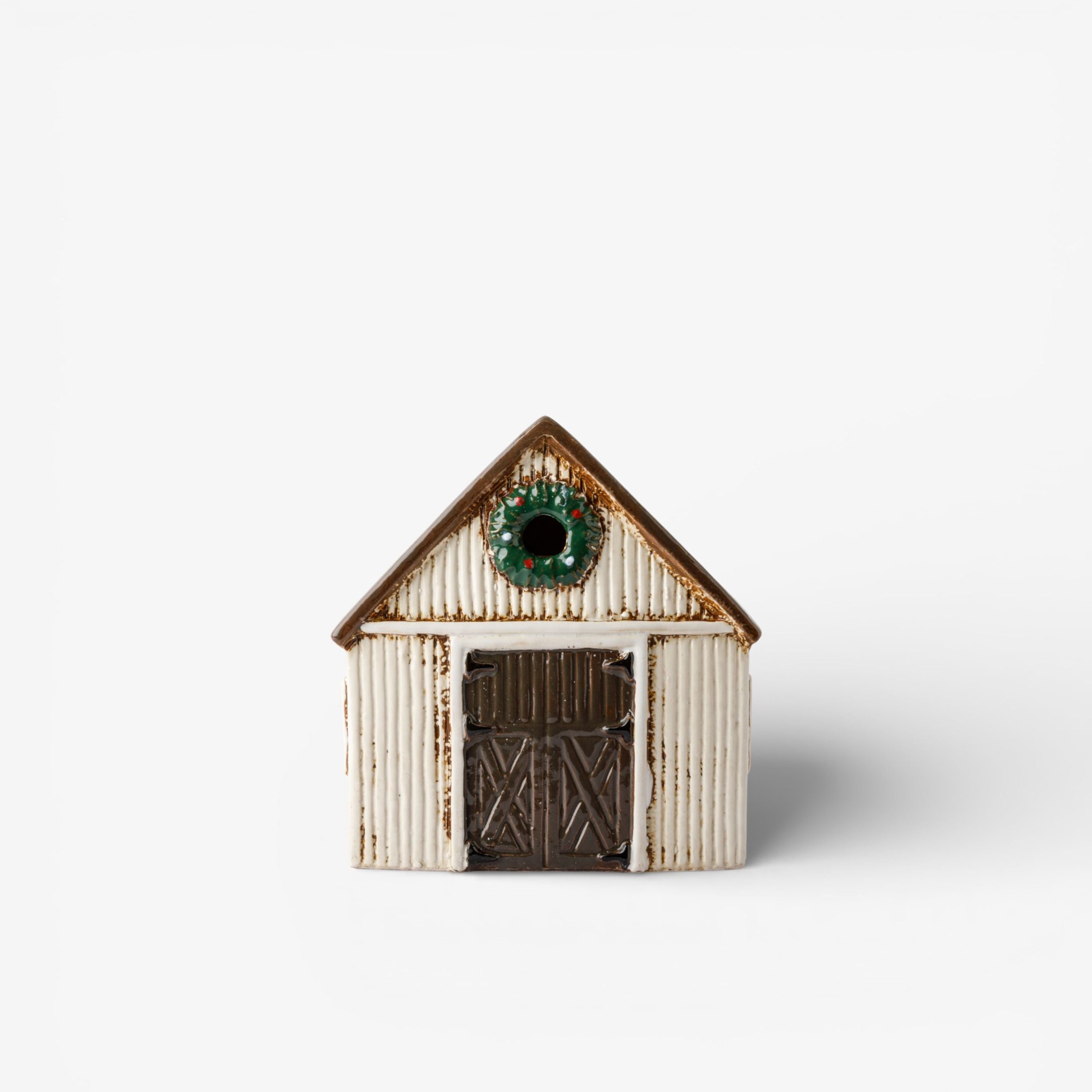 French Country Nordgard Stable with Wreath