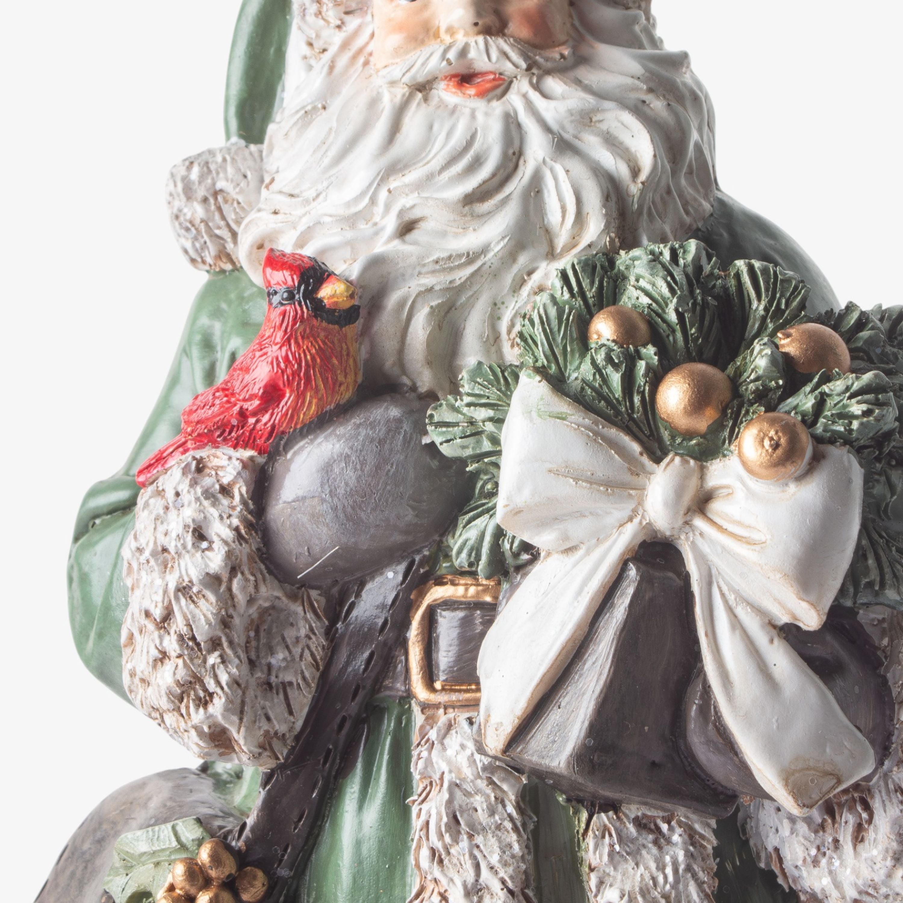 French Country Festive Santa with Bells
