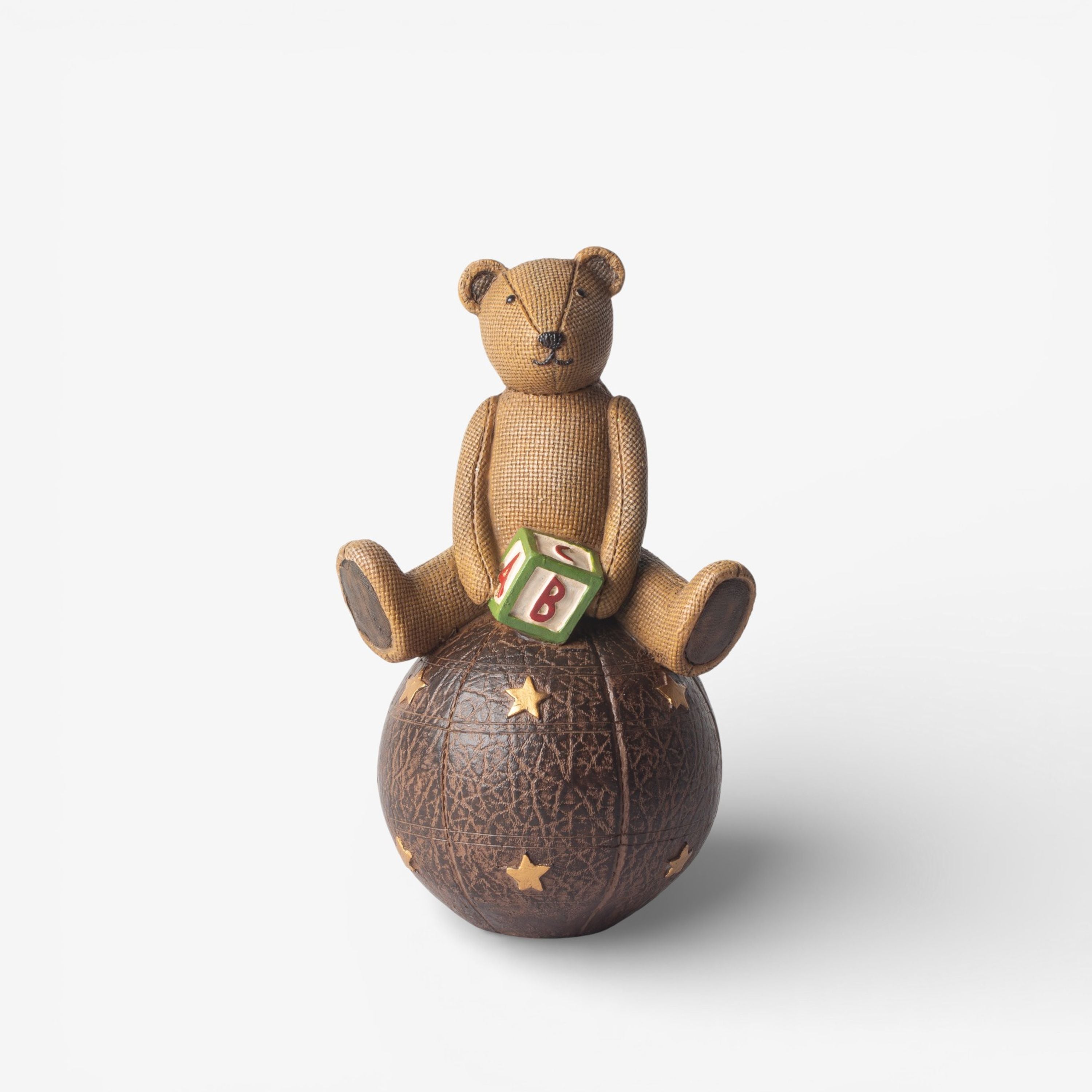 French Country Bear on Ball