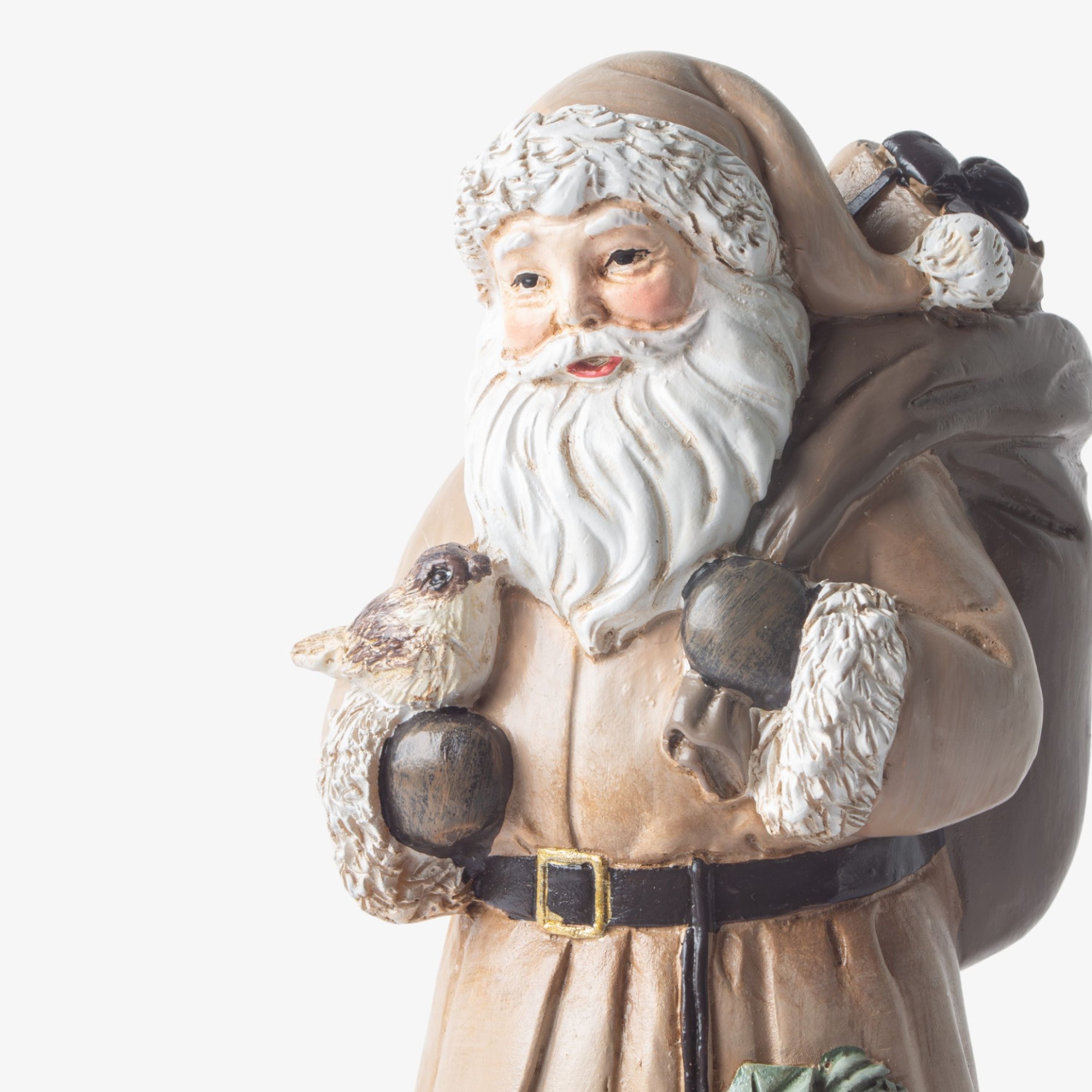 French Country Festive Santa with Drum