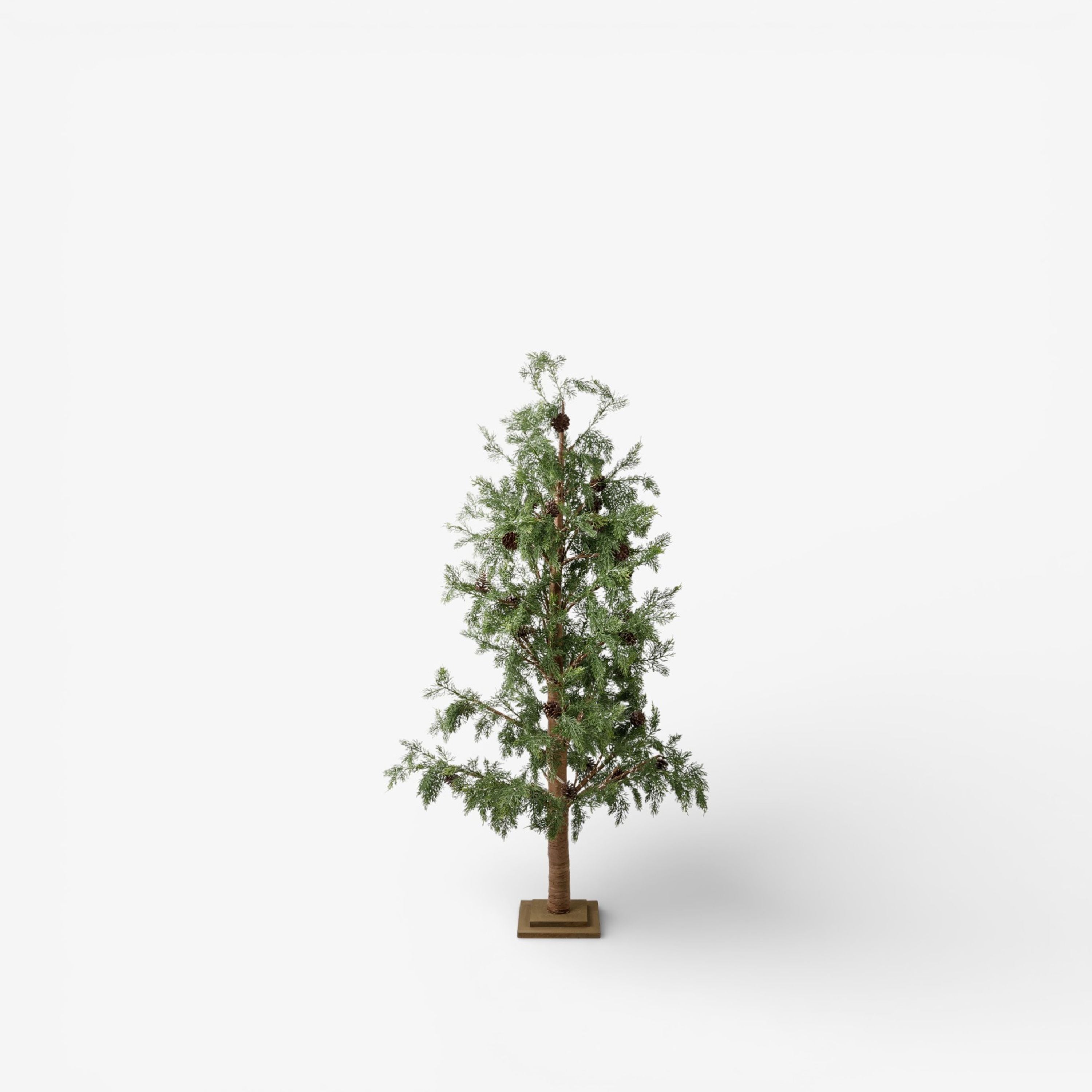 French Country Cedar Evergreen Christmas Tree 140cm