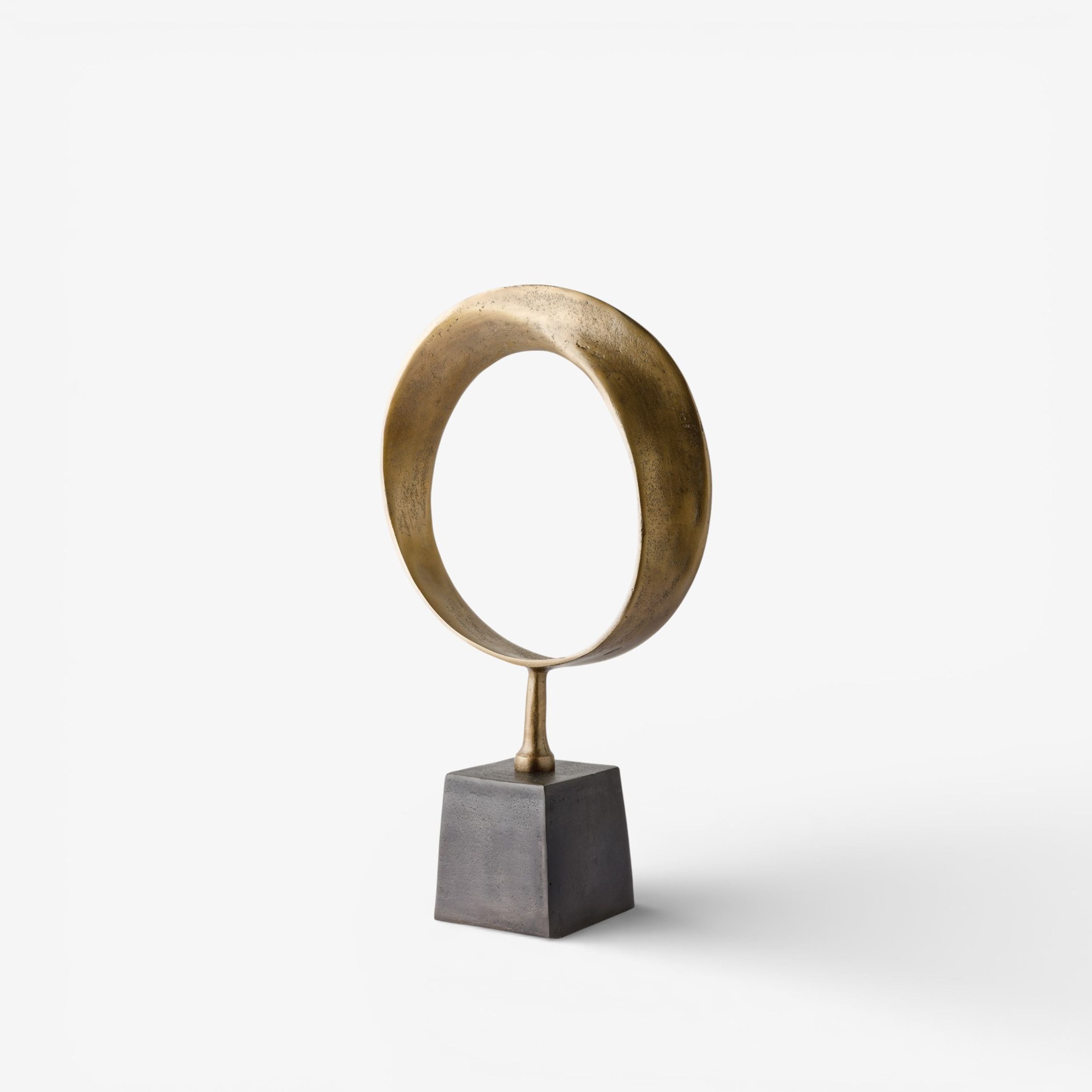 French Country Halo Block Sculpture