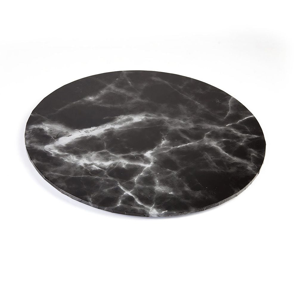Mondo Cake Board Round Black 8in (20cm)