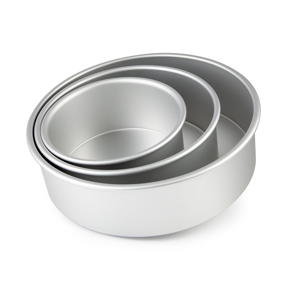 Mondo Pro Round Cake Pan Set 3in 3 Piece